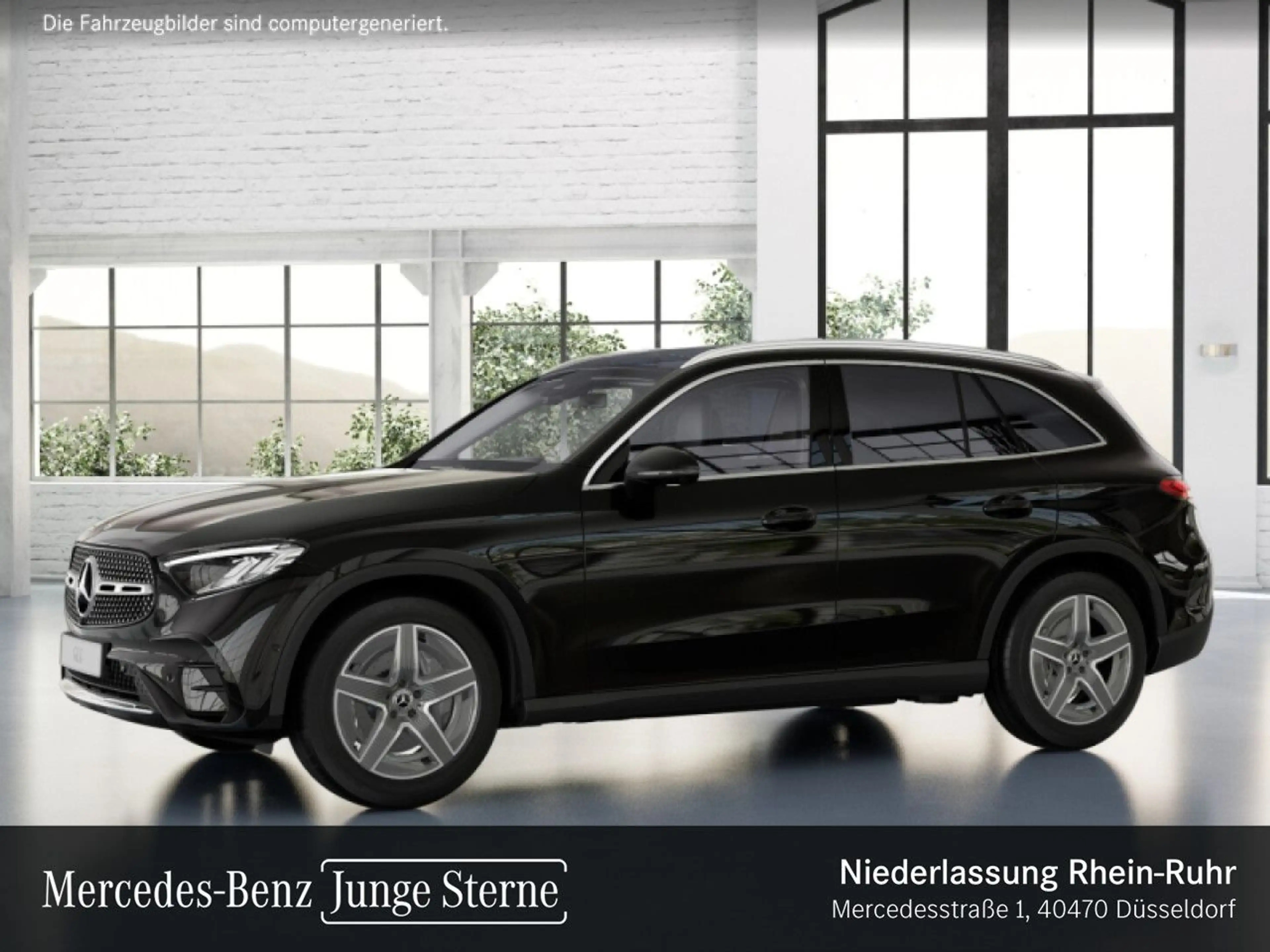 Mercedes-Benz GLC 200 4M AMG+PANO+360+AHK+LED+TOTW+KEYLESS+9G — photo 3