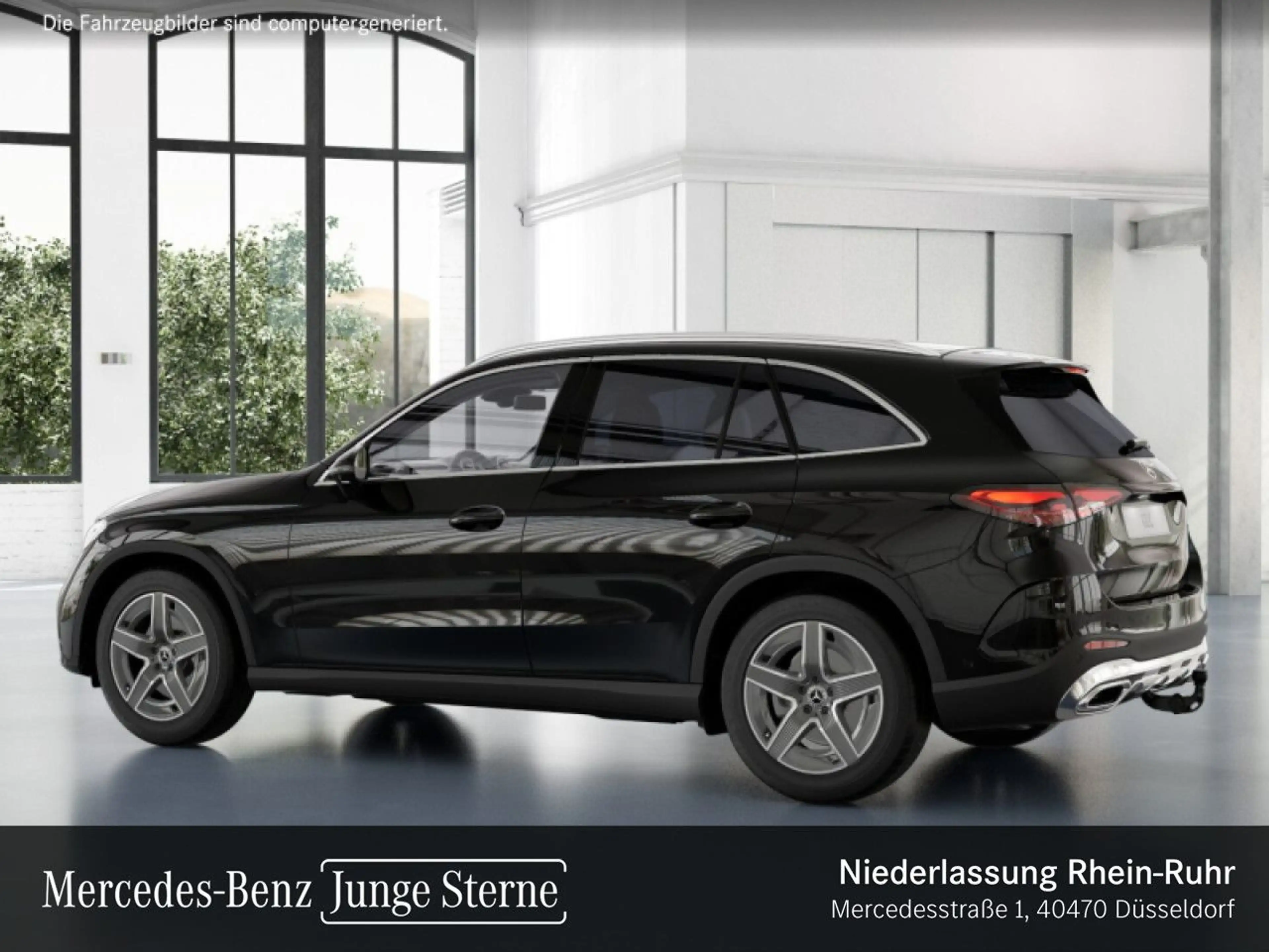 Mercedes-Benz GLC 200 4M AMG+PANO+360+AHK+LED+TOTW+KEYLESS+9G — photo 14