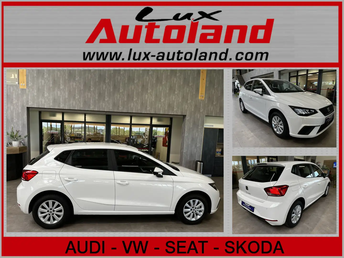 SEAT Ibiza Reference TSI App Temp LED Shzg Alu Bianco - 1