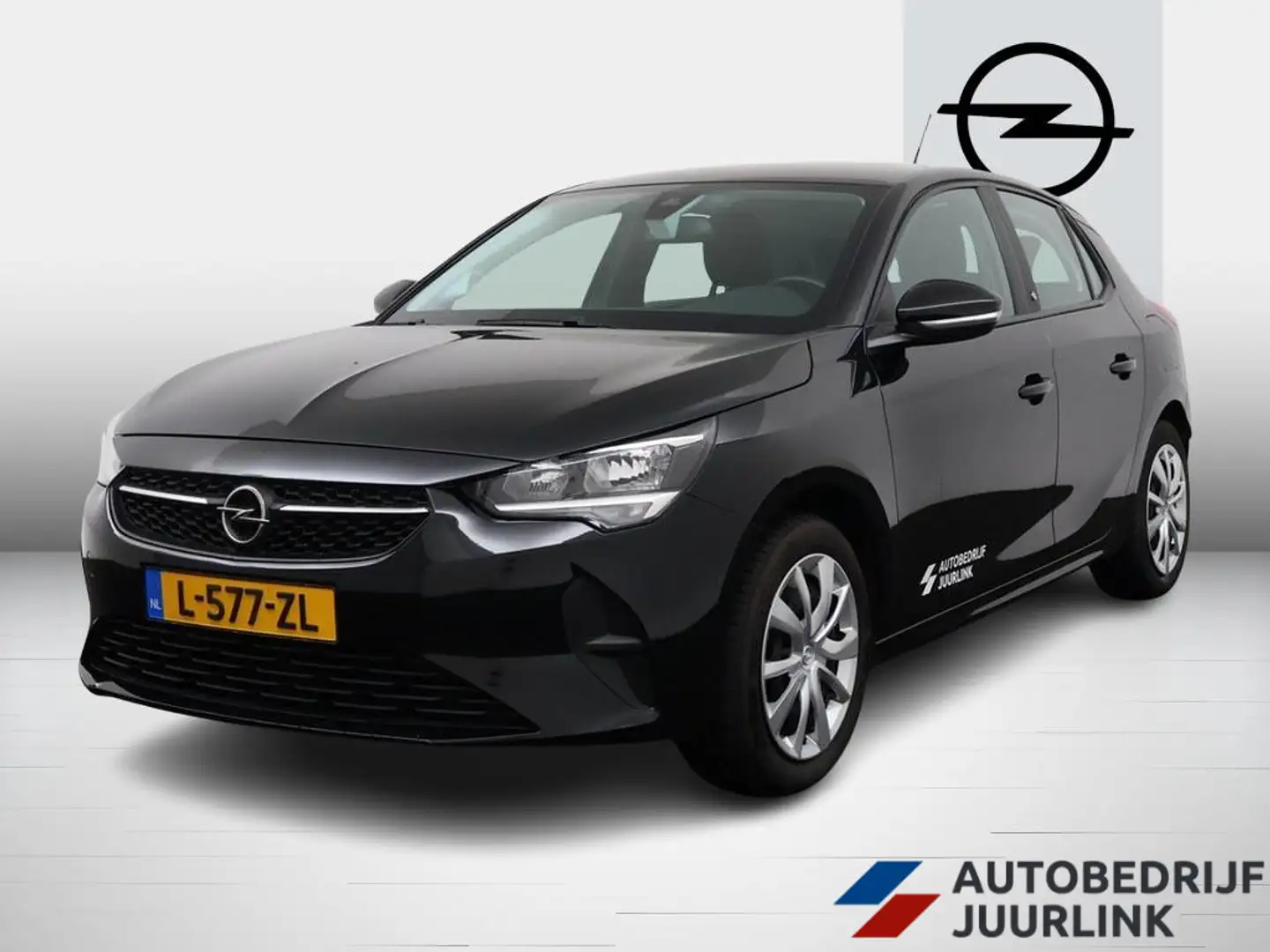 Opel Corsa-e Edition 50 Kwh 3 Fase laden Nav/Pdc/Plus Pakket Op Zwart - 1