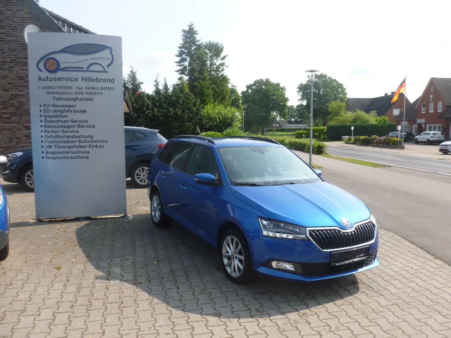Skoda Fabia Combi Soleil Blau - 1