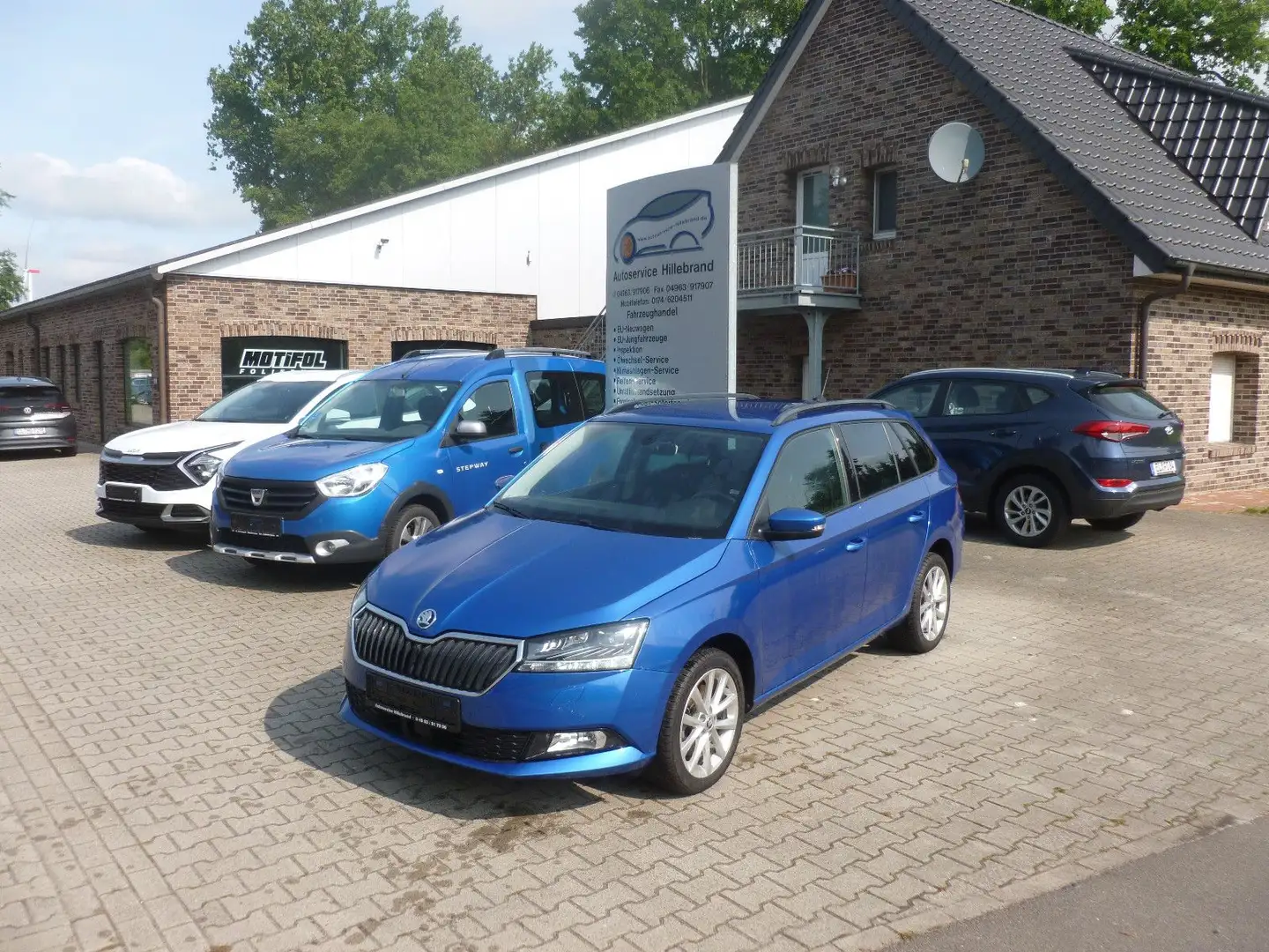 Skoda Fabia Combi Soleil Blau - 2