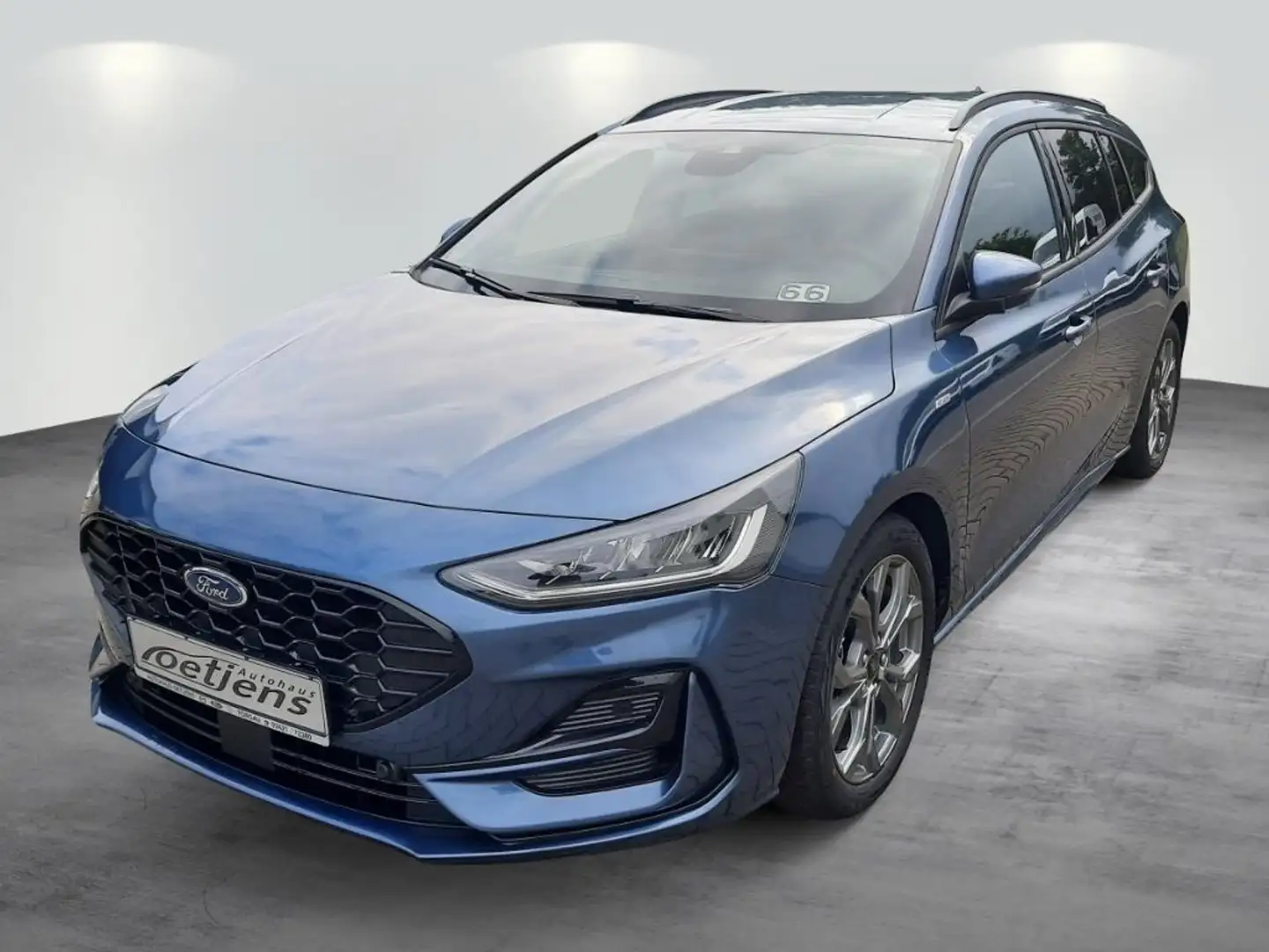 Ford Focus Turnier 1.0 EcoBoost Mild-Hybrid ST-Line X Blau - 2