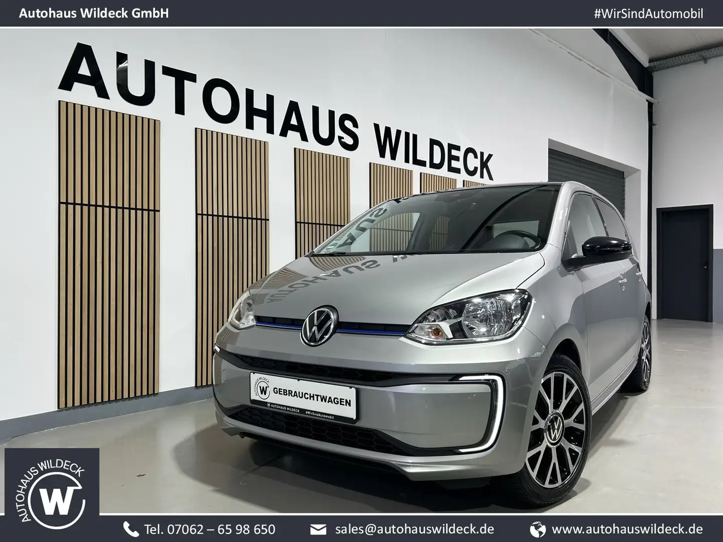 Volkswagen up! e-up! Style Plus Climatr Sitzh GRA PDC RFK Klima Silber - 1