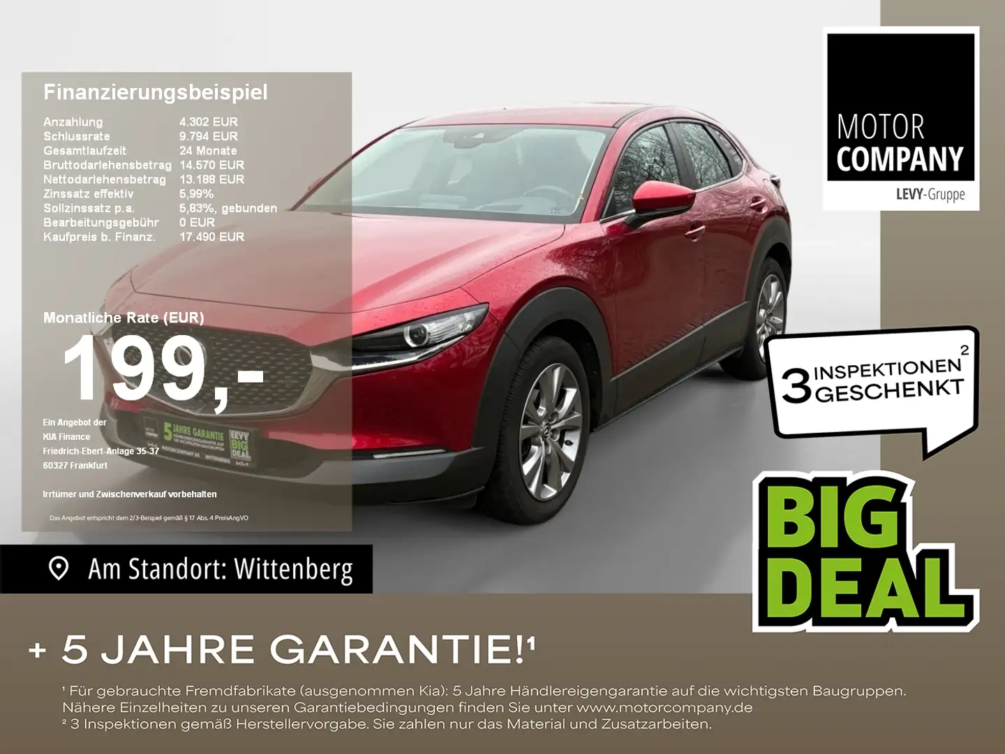 Mazda CX-30 2.0 SKYACTIV-G M Selection 360*ACC*HUD*Bose Rot - 1