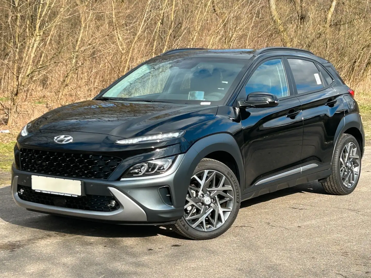 Hyundai KONA 1.6 GDi Hybrid Prime *Totwinkel*ACC*LED*SH* Noir - 1