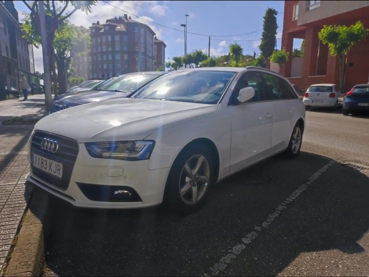 Audi A4 Avant 2.0TDI DPF 163 Blanco - 1