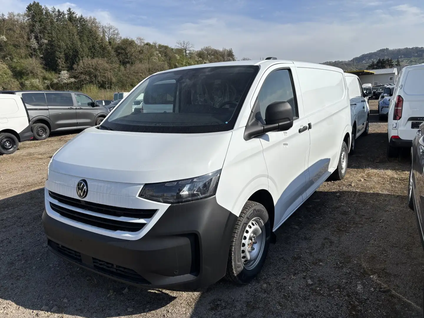 Volkswagen T7 Kastenwagen New Transporter LR Langer Radstand Weiß - 2