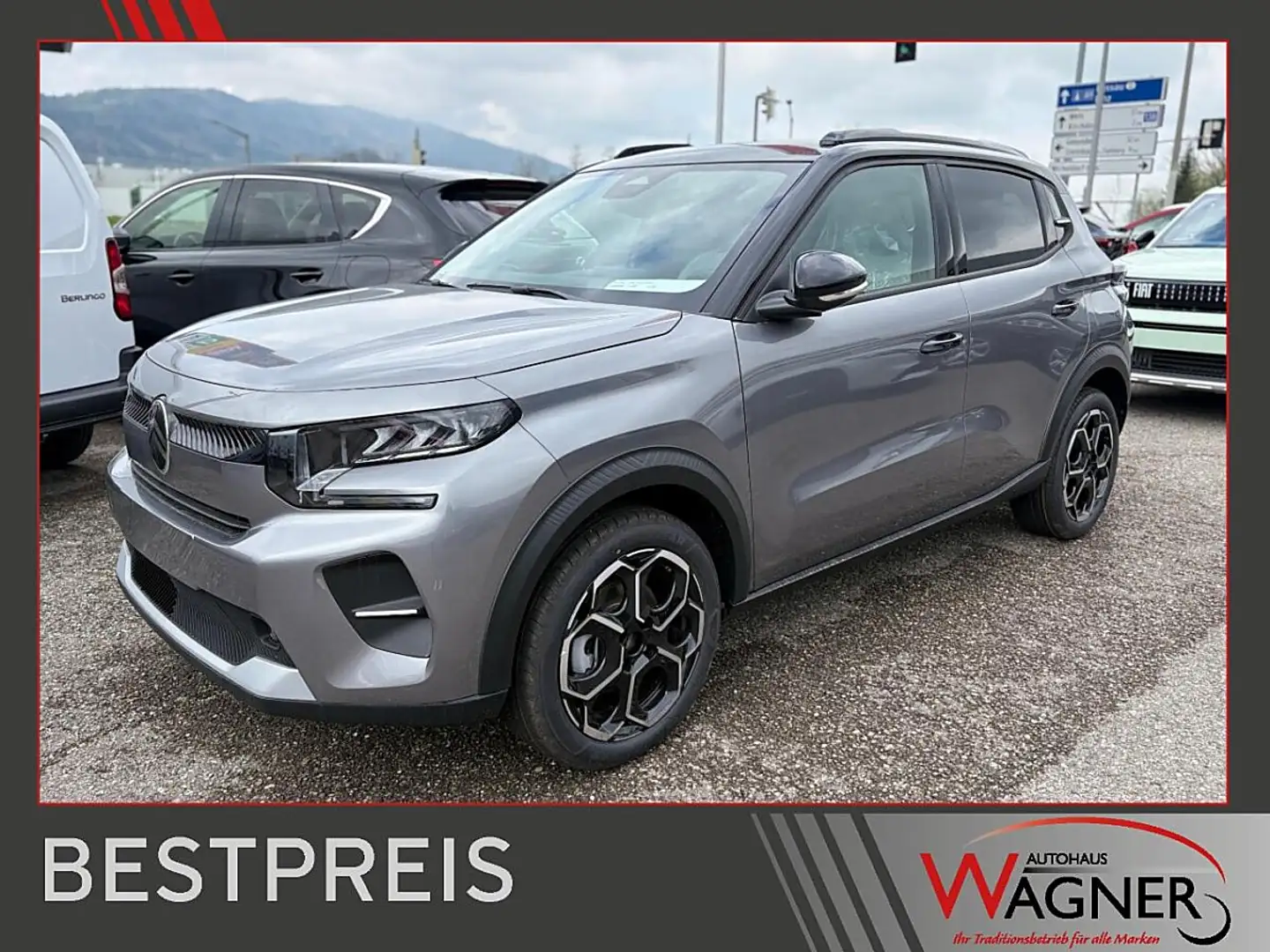 Citroen C3 Turbo 100 S&S 6-Gang-Manuell Max Grau - 1