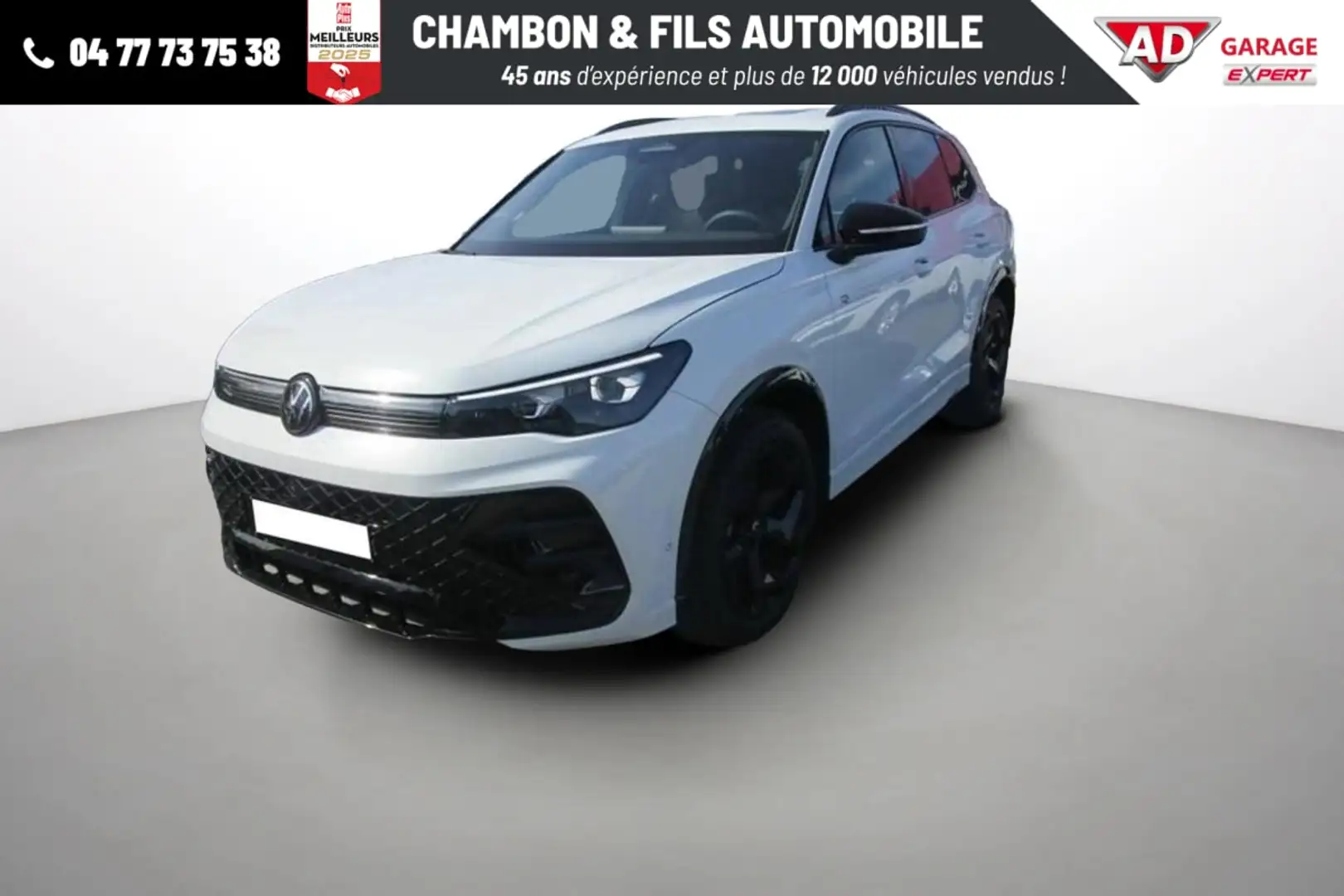 Volkswagen Tiguan 2.0 TDI 150ch DSG7 R-Line Blanc - 1