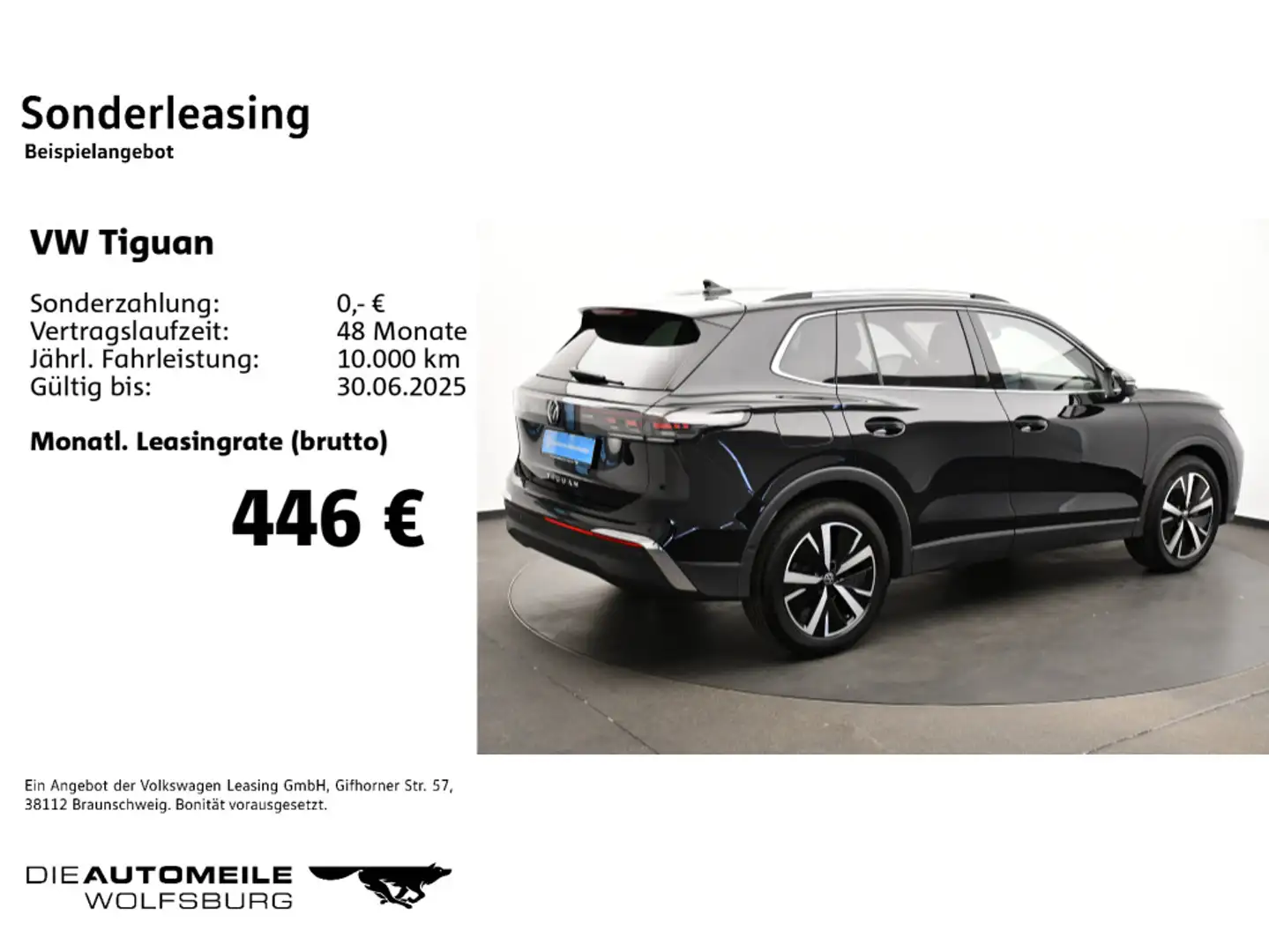 Volkswagen Tiguan 2.0 TDI DSG Elegance HeadUp/Matrix/Stand/ Schwarz - 2