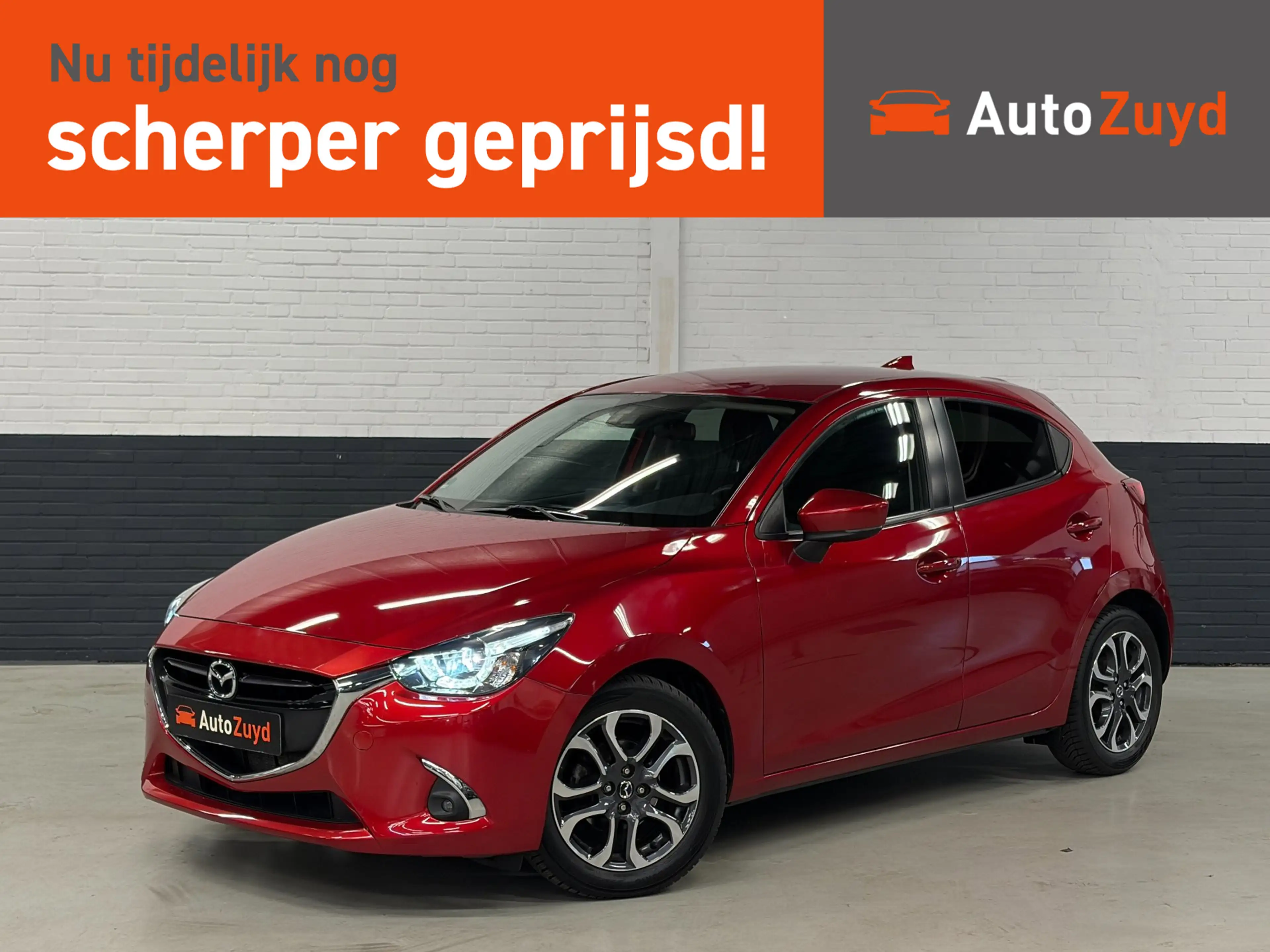 Mazda 2 1.5 Skyactiv-G GT-M Automaat / Navi / DAB / LED /