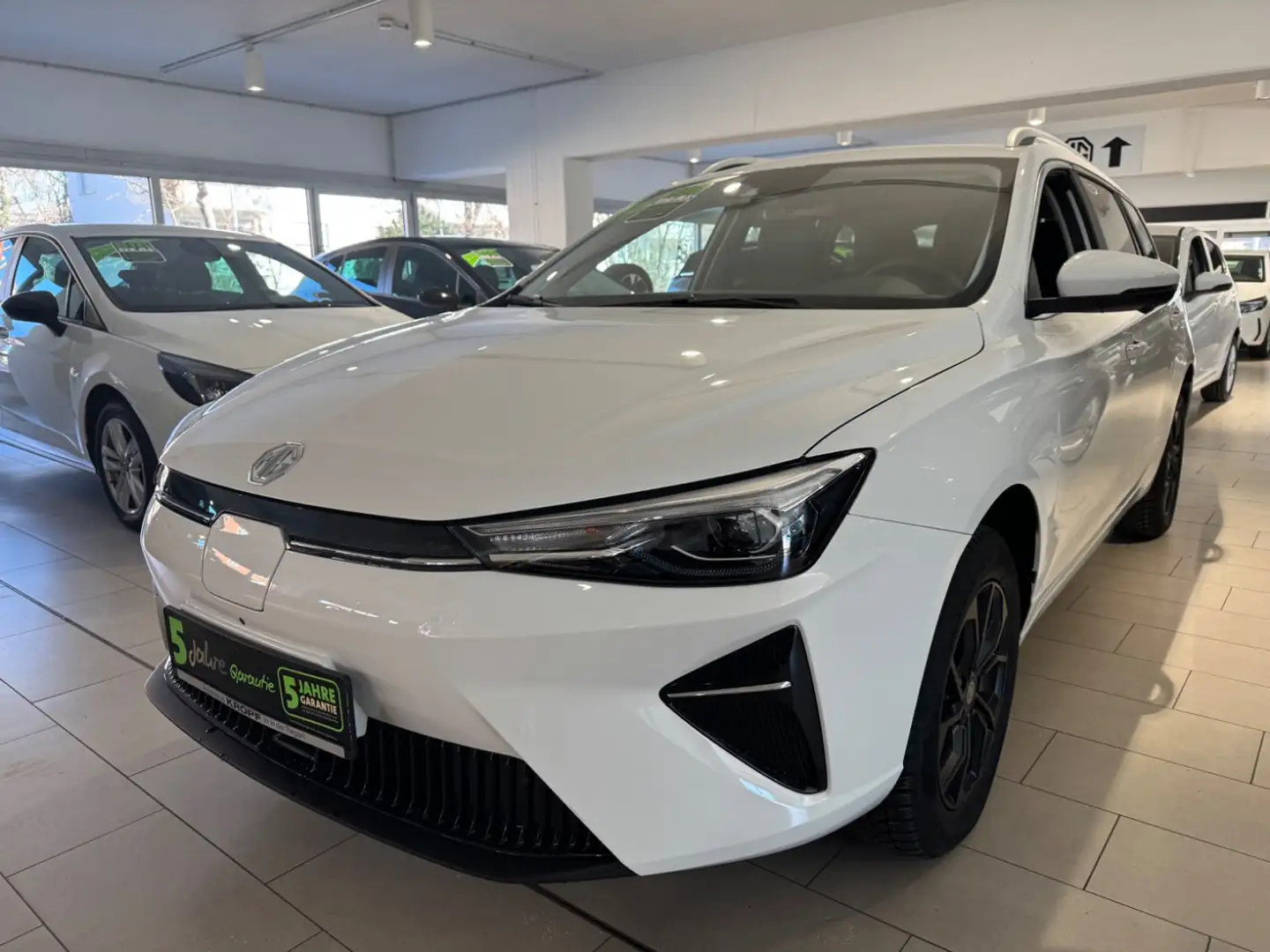 MG MG5 Elektromotor Maximale Comfort Automatik / Navi White - 2