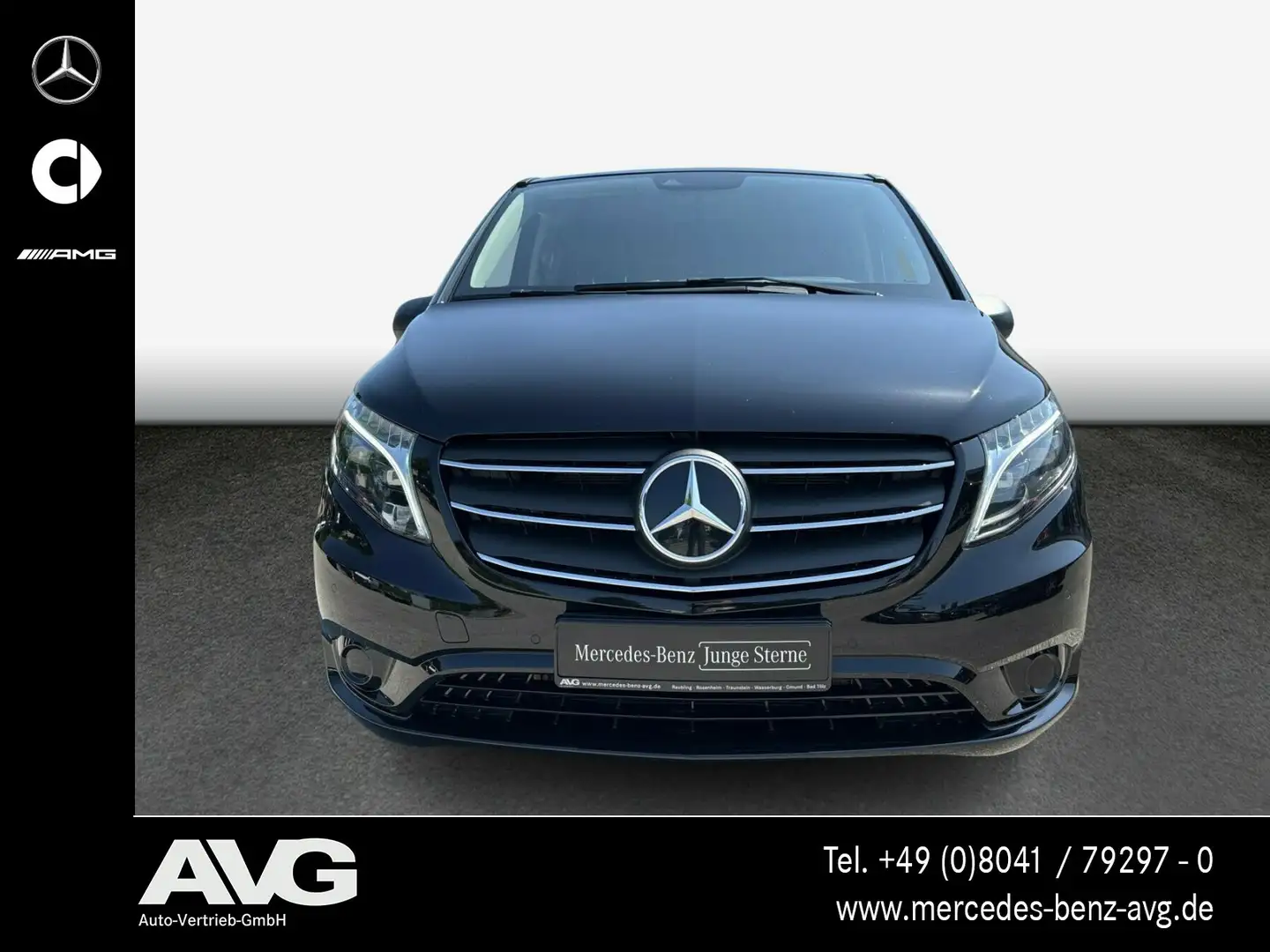 Mercedes-Benz Vito Vito 124 CDI Tourer SELECT EL |LED |NAVI |9-Sitz Schwarz - 2