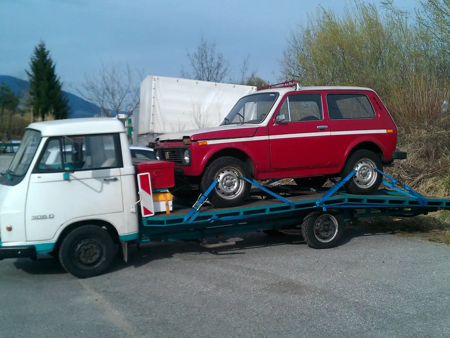 Mercedes-Benz Sonstige L 306 D Autotransporter Oldtimer Weiß - 1