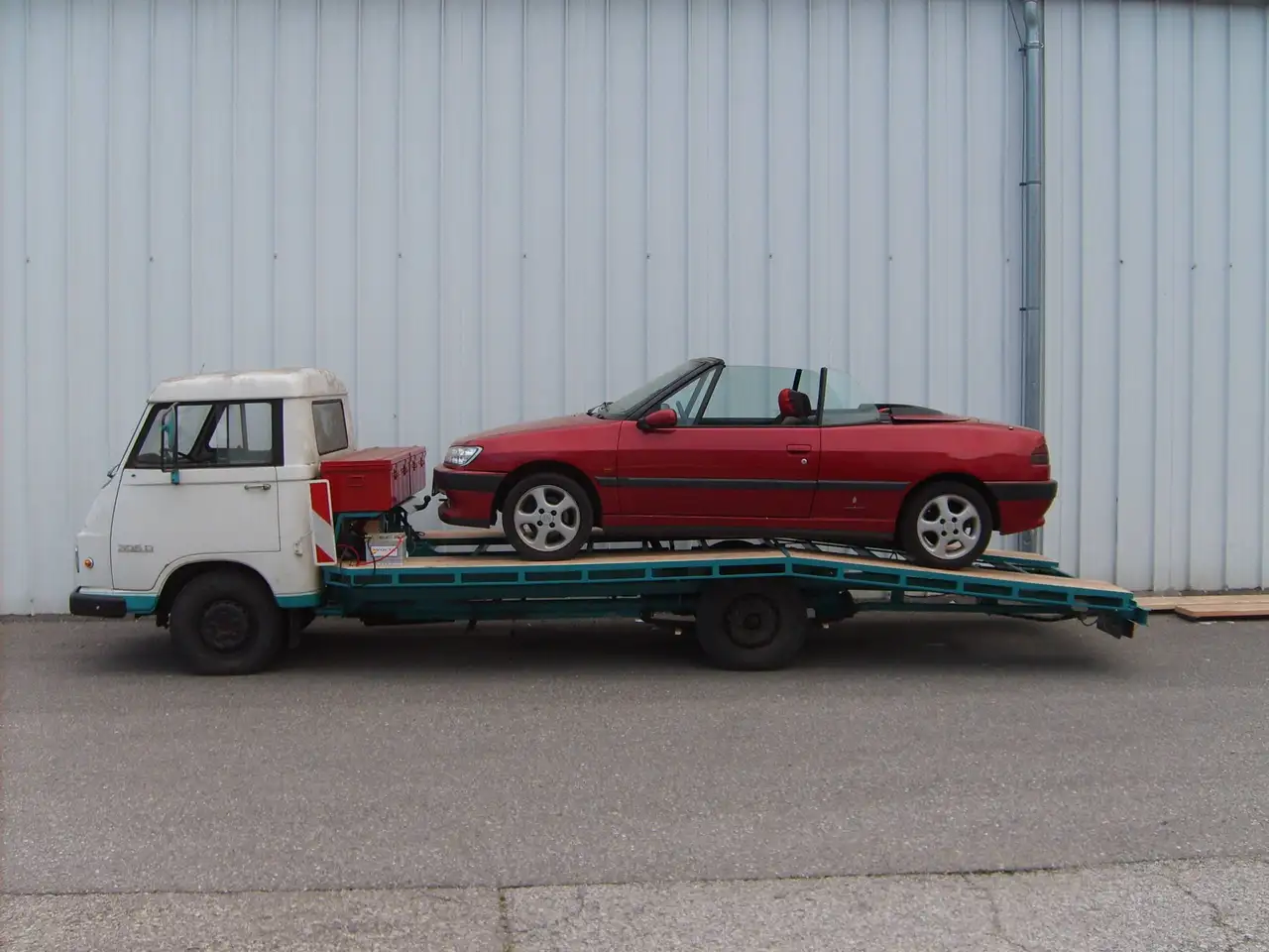 Mercedes-Benz L 306 D Autotransporter Oldtimer, foto 7