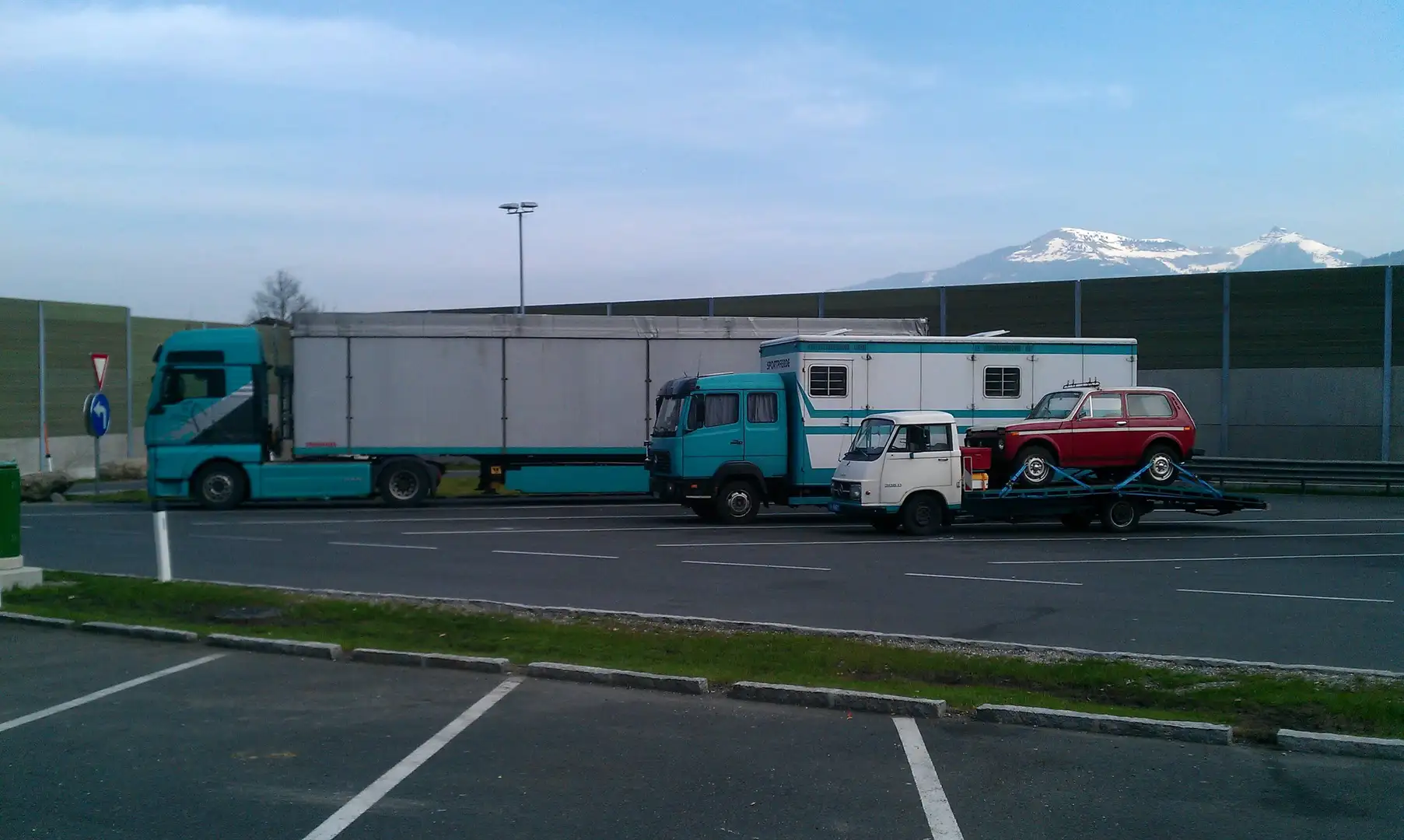 Mercedes-Benz Sonstige L 306 D Autotransporter Oldtimer Weiß - 2