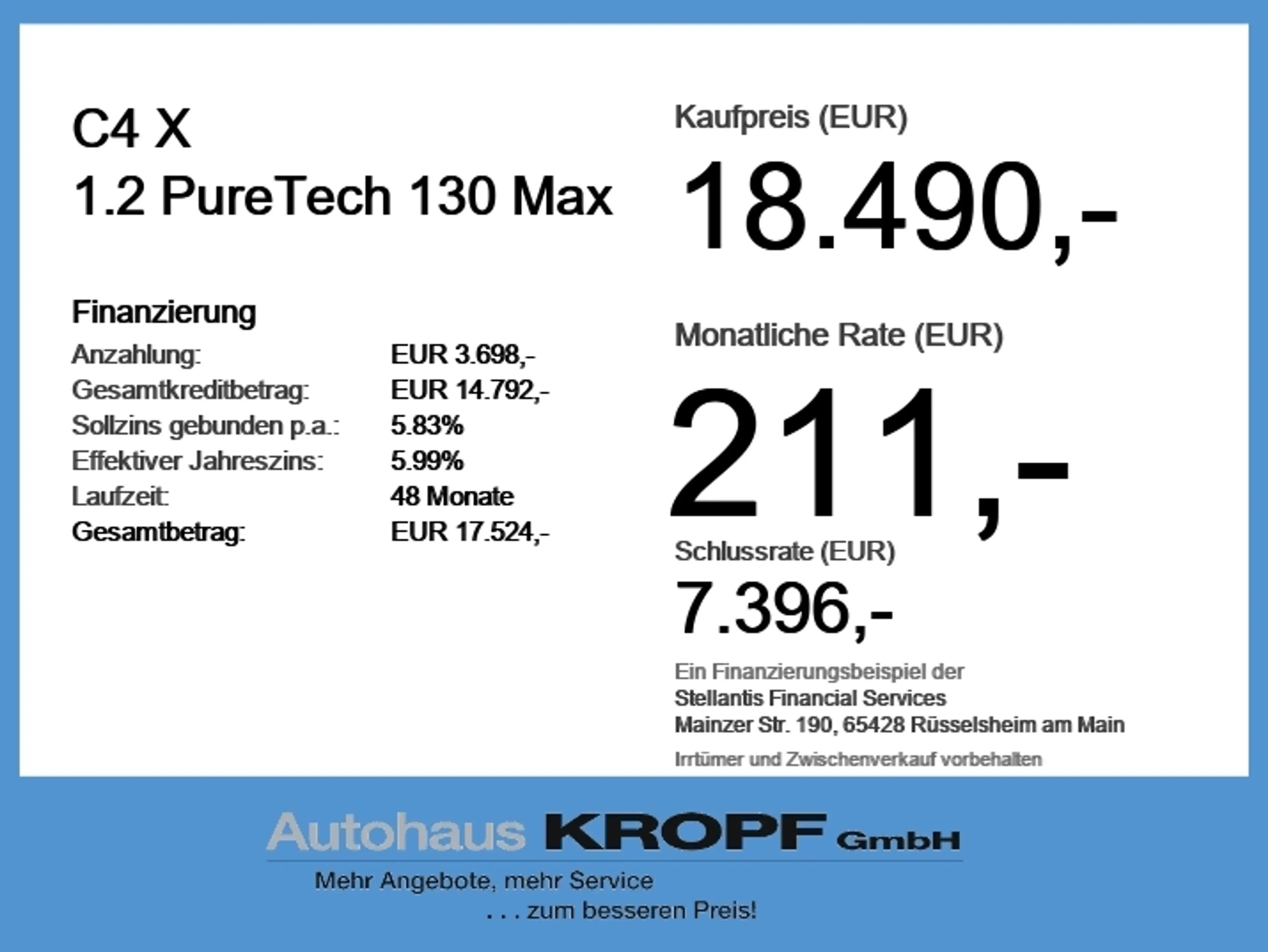 Citroen C4 X 1.2 PureTech 130 Max LED+Navi+2xKlima+Kam. — photo 6