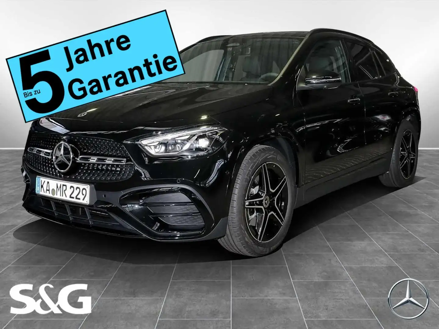 Mercedes-Benz GLA 200 AMG Night+MBUX+360°+Pano+M-LED+Distroni Noir - 1