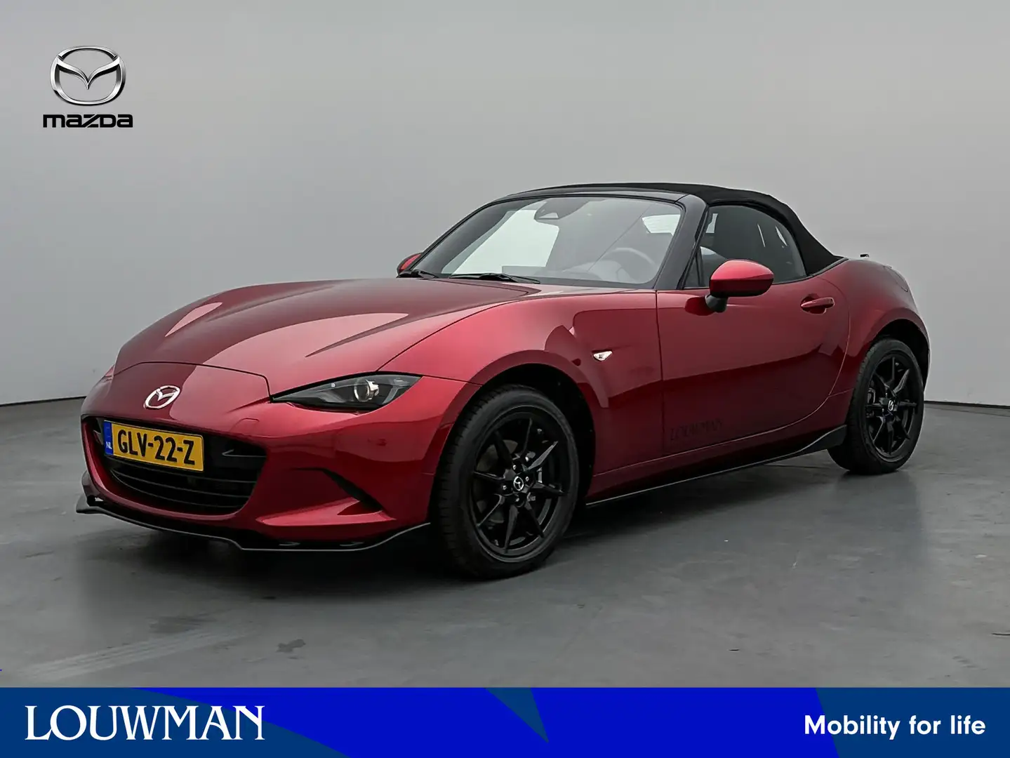 Mazda MX-5 1.5 SkyActiv-G 132 Exclusive-Line Aero pakket | Zw Rot - 1