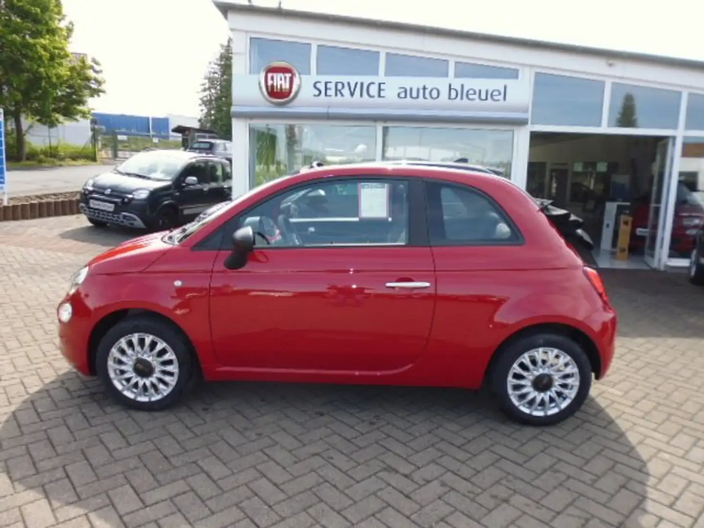 Fiat 500C 1.0Hybrid Klimaanlage + Alufelgen + DAB Autoradio Rouge - 1