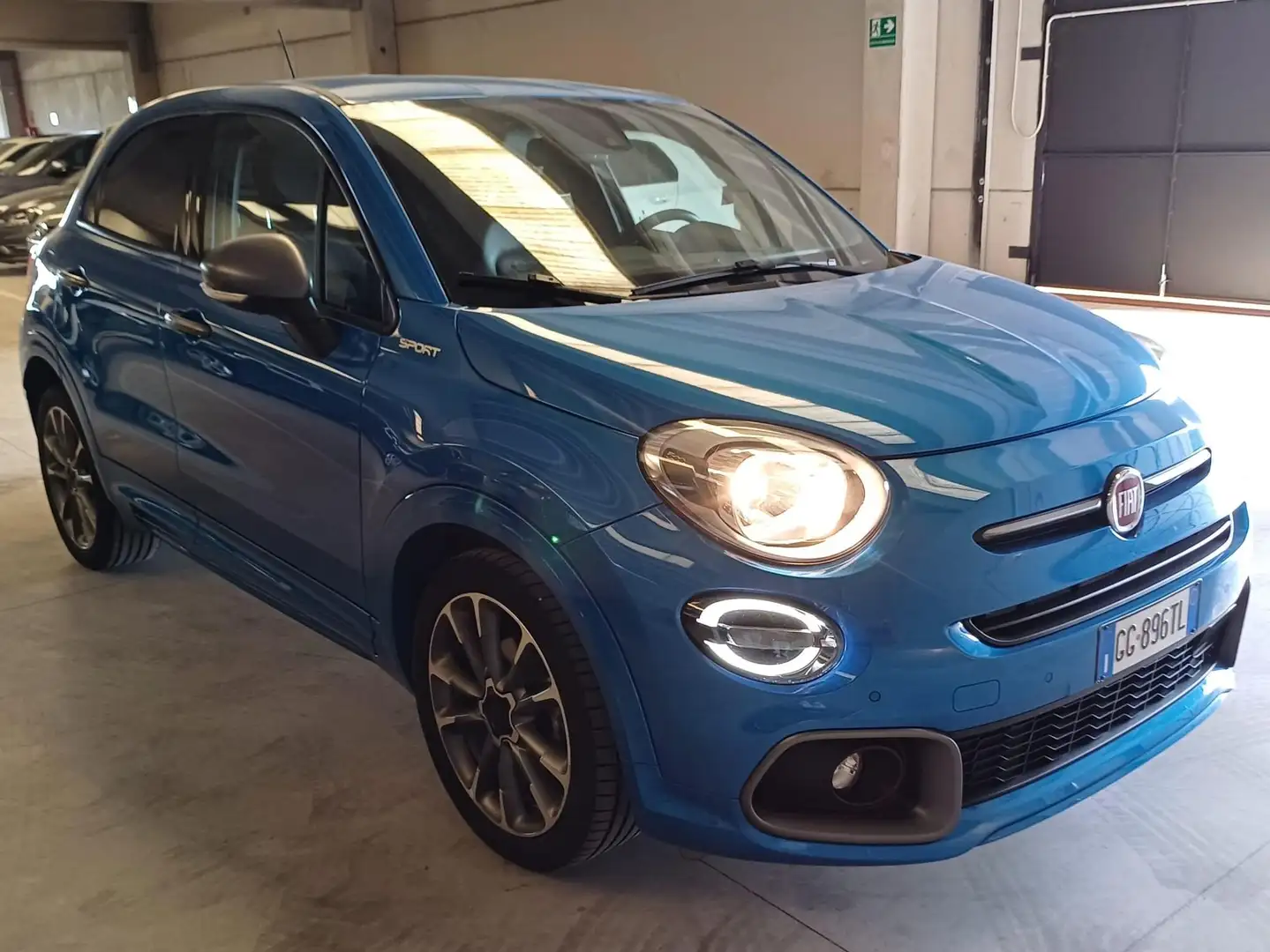 Fiat 500X 500 X 2018 1.0 T3 Sport 120cv Bleu - 1