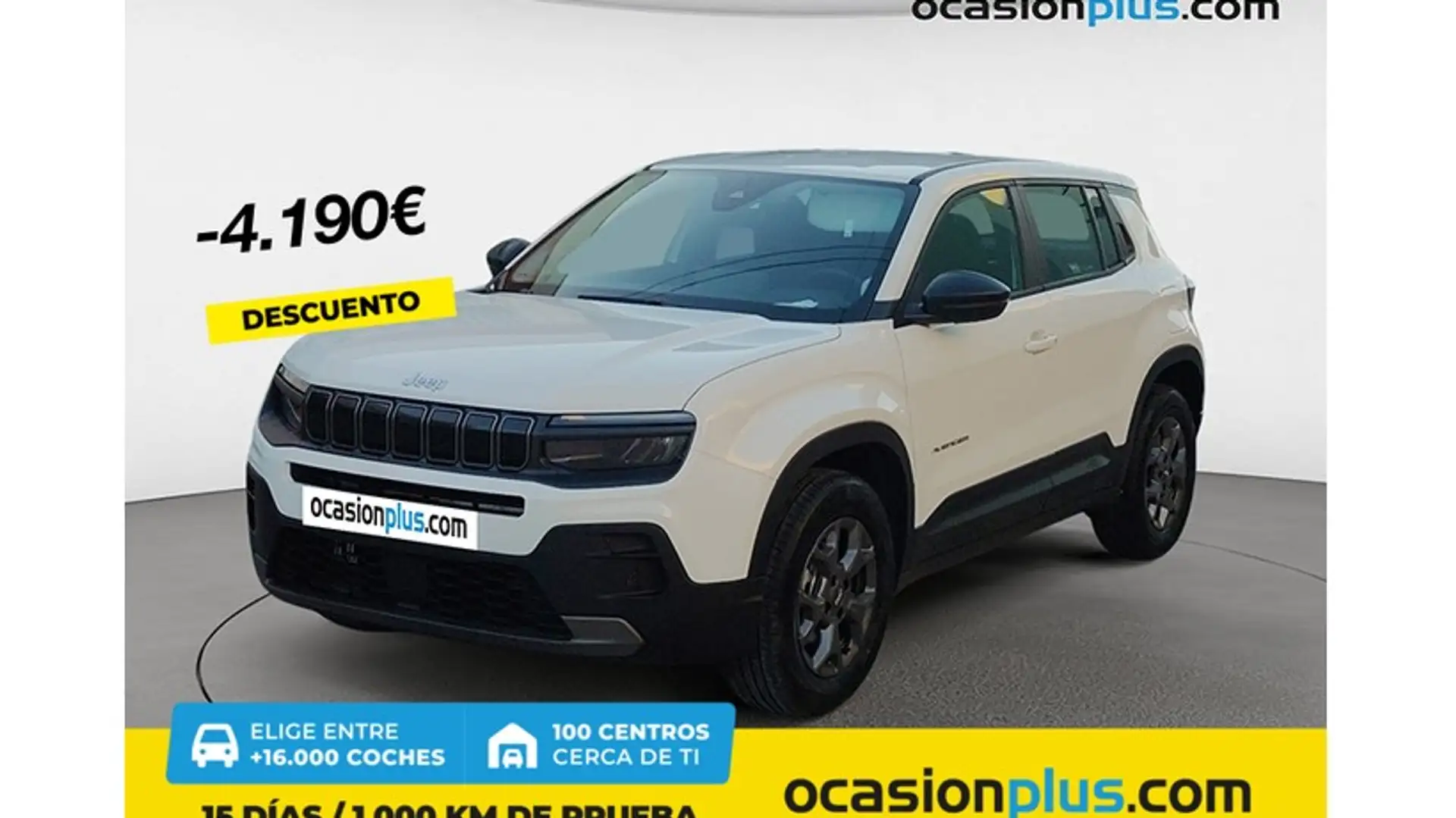Jeep Avenger 1.2 Longitude 74KW Blanco - 1