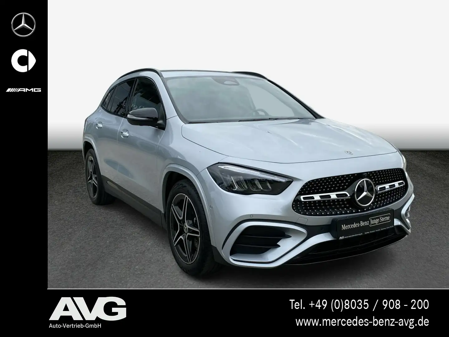 Mercedes-Benz GLA 220 GLA 220 d 4M Edition-AMG Night 360° LED Winter-P Silber - 2