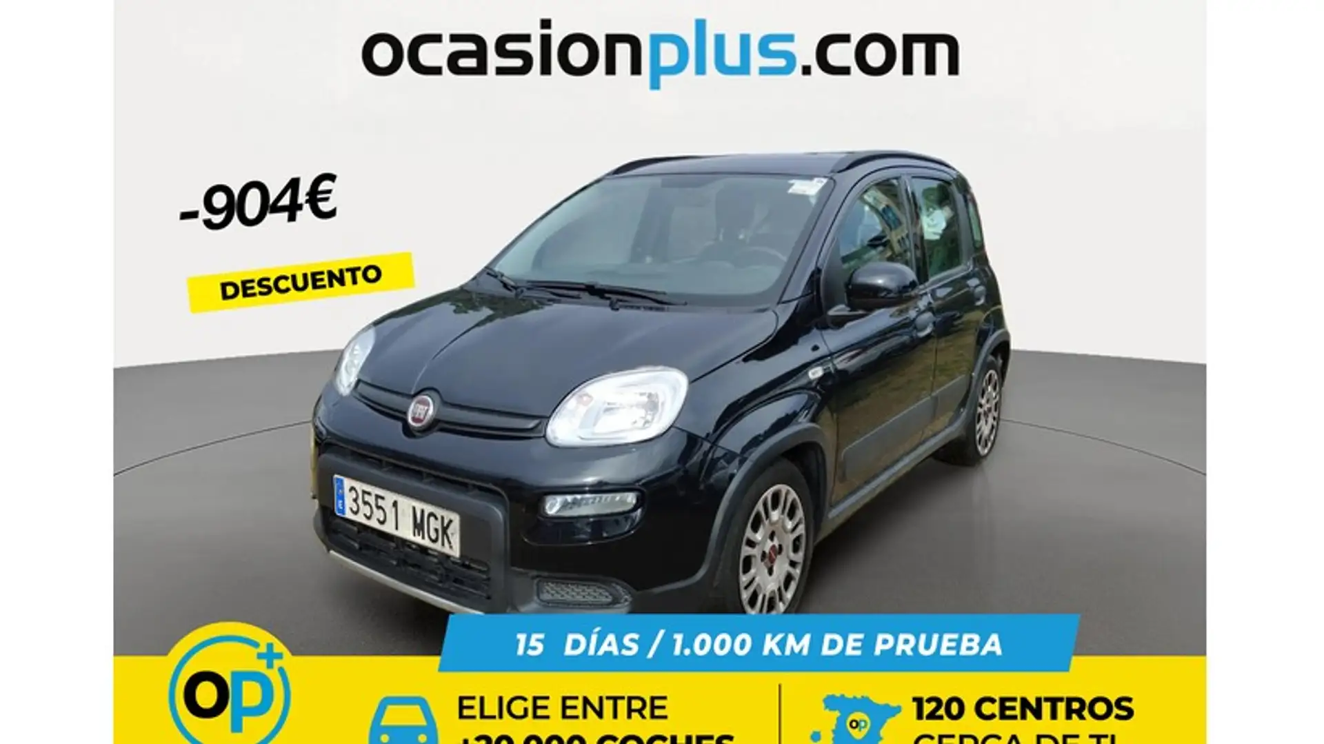 Fiat Panda 1.0 Gse Hybrid Negro - 1