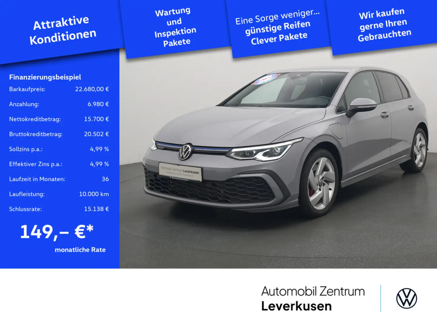 Volkswagen Golf VIII DSG NAVI KLIMA SHZ PDC VIRT CARPLAY Noir - 1