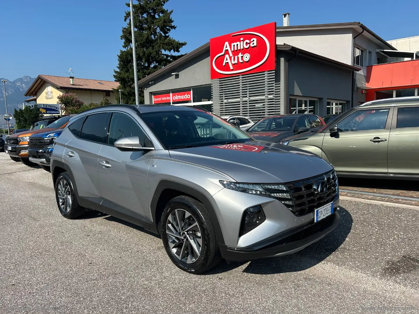 Hyundai TUCSON 1.6 T-GDI 48V DCT XLine Grau - 2