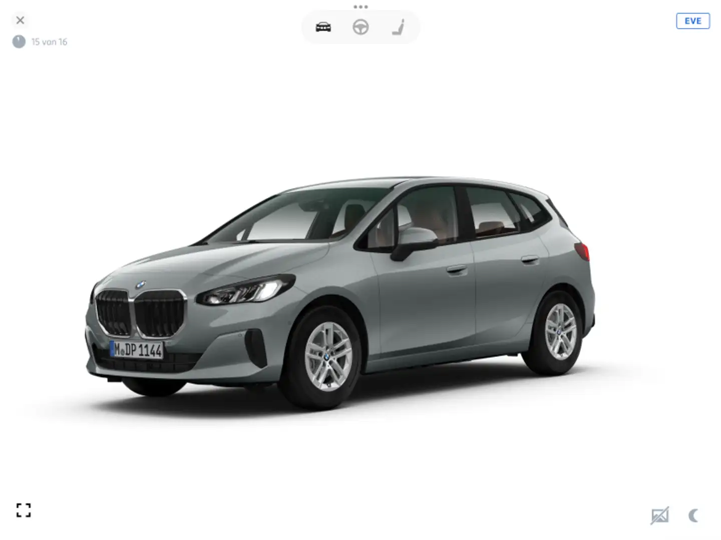 BMW 216 216iA Active Tourer Gris - 1
