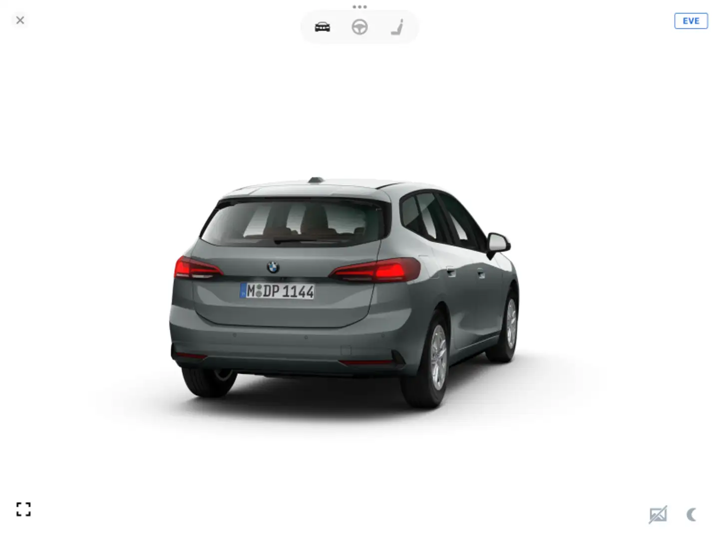 BMW 216 216iA Active Tourer Gris - 2