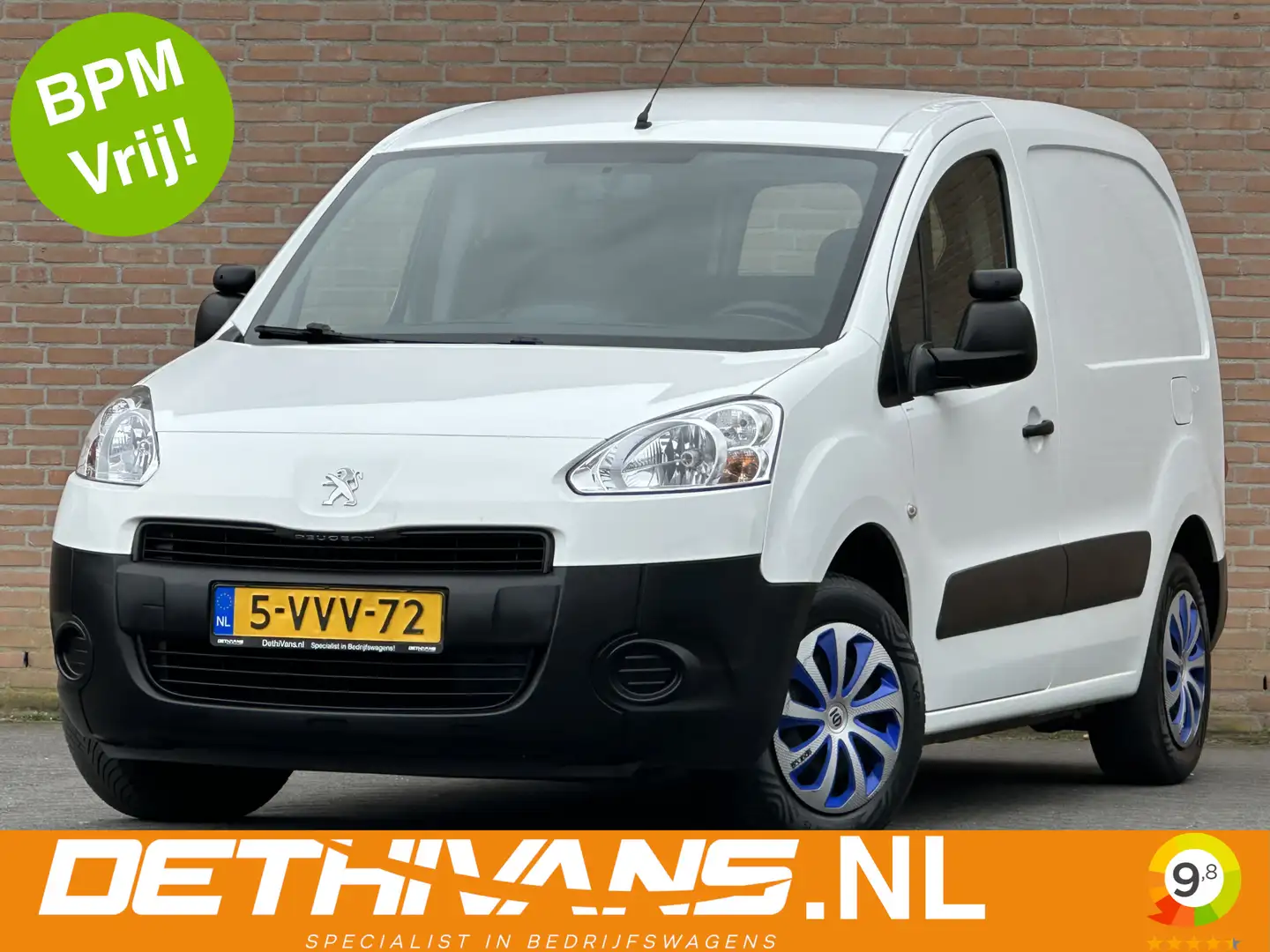 Peugeot Partner 1.6HDI Trekhaak / Airconditioning Blanco - 1