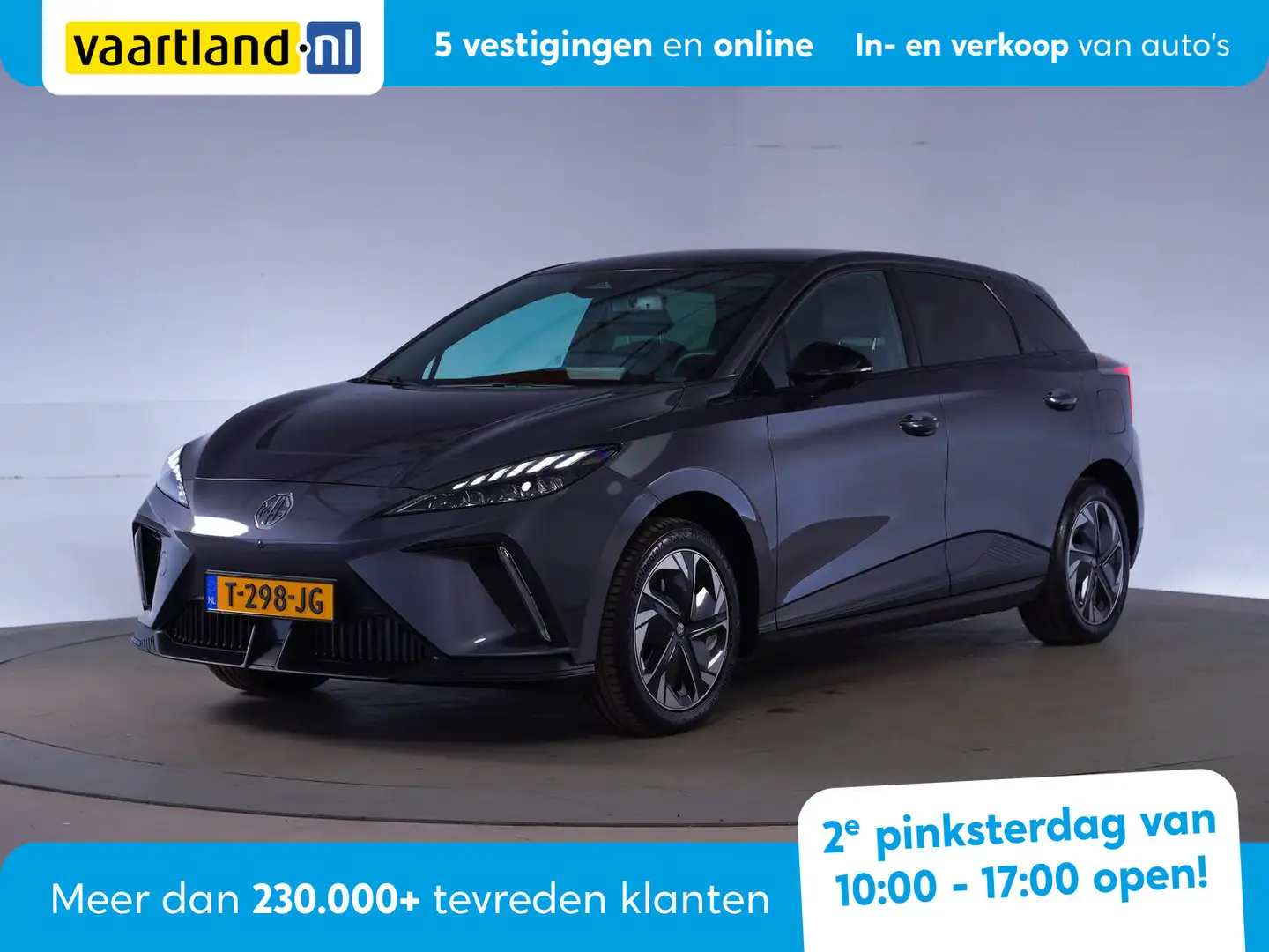 MG MG4 Electric 64 kWh Luxury [ Warmtepomp Half-leder 360 Grijs - 1