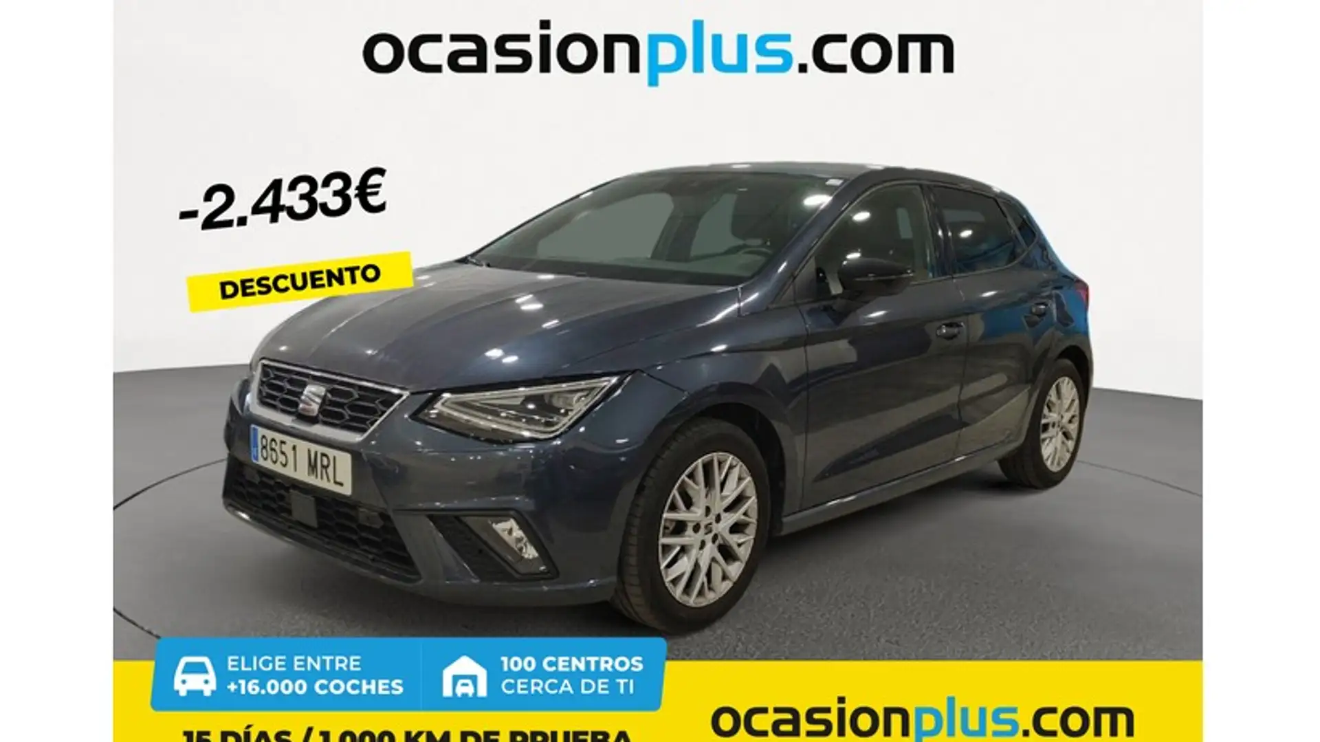 SEAT Ibiza 1.0 TSI S&S FR XS 115 Grijs - 1