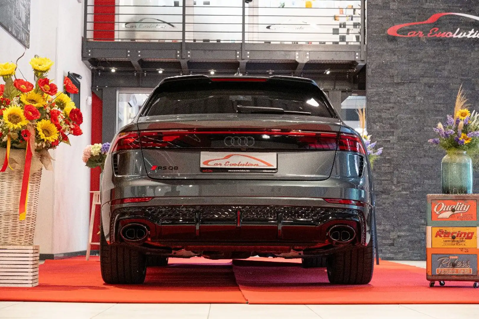 Audi RS Q8 NUOVA RS Q8TFSI V8-600 CV MEGA FULL-TETTO-BLACK.P- Grigio - 2