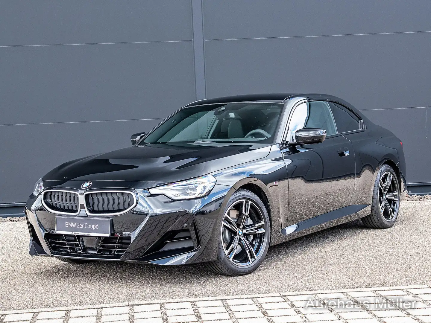 BMW 230 i sportlicher ALLBLACK mit 10  Ersparnis LED Negru - 2