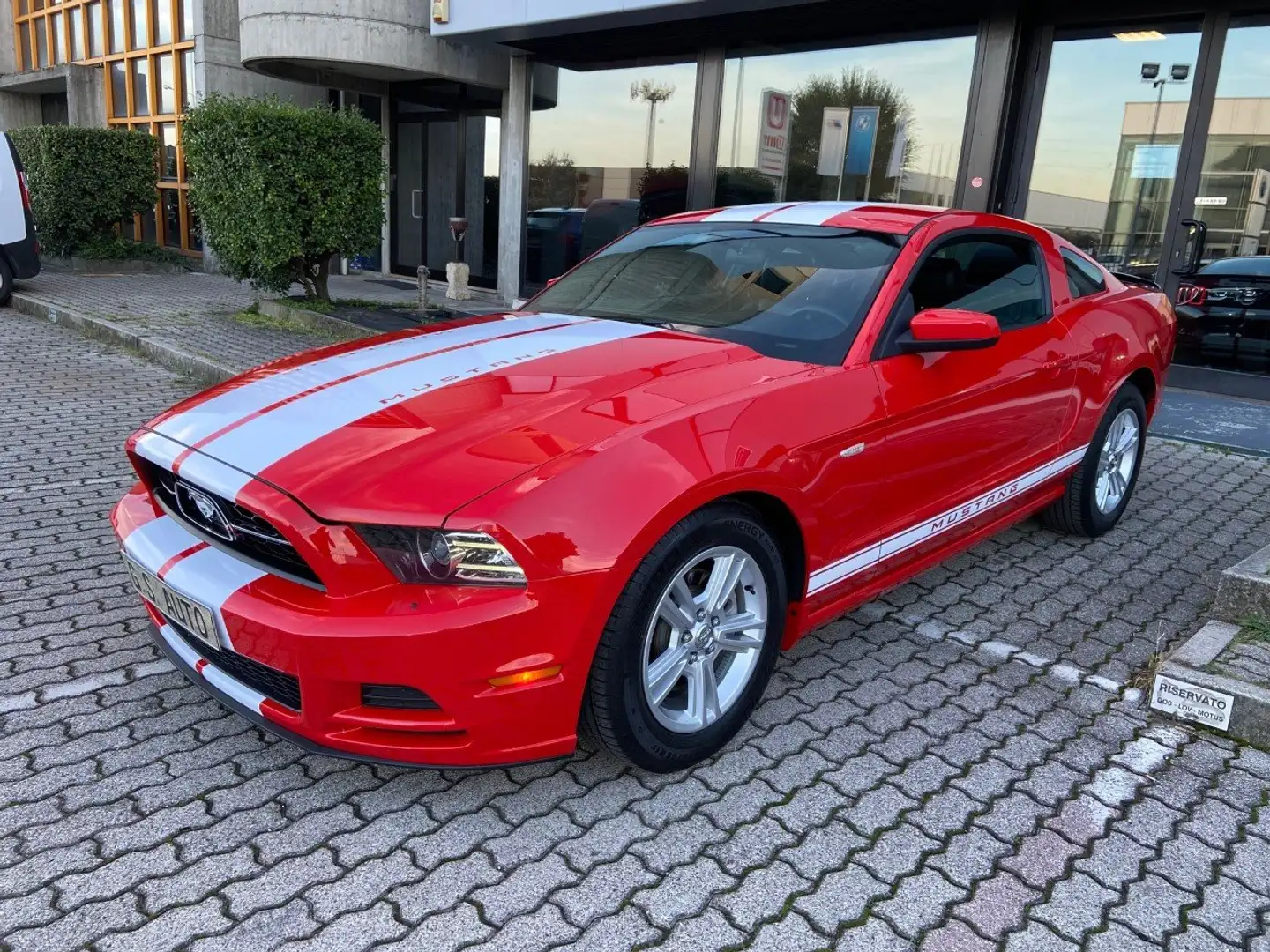 Ford Mustang 3.7 V6 305cv Coupe Aut. IVA ESPOSTA Rosso - 1