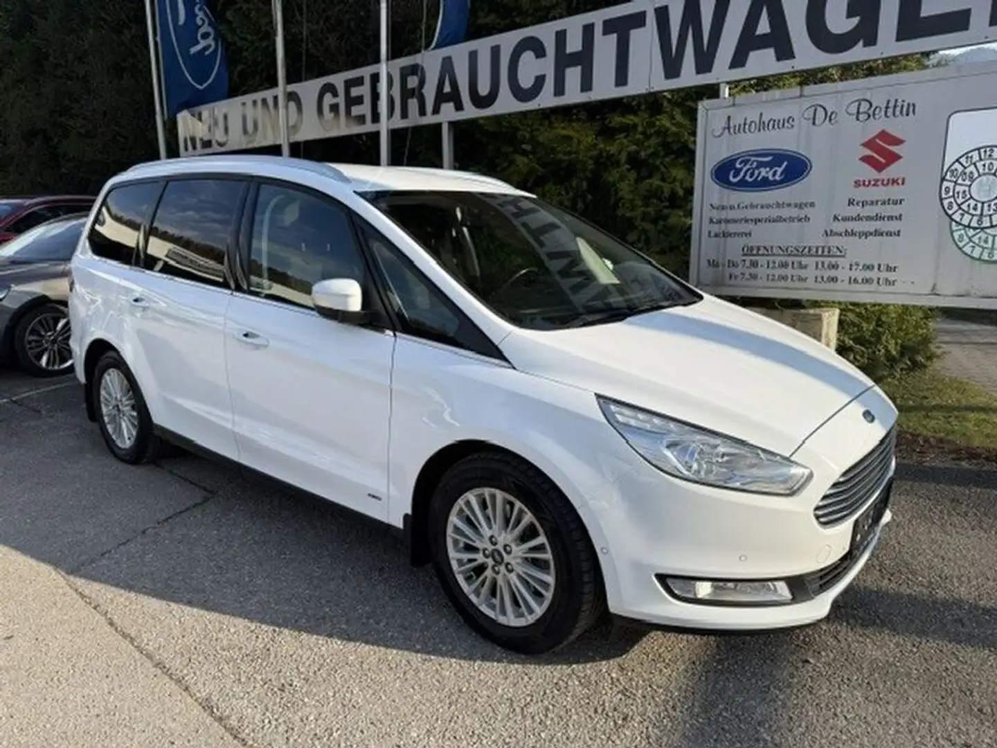 Ford Galaxy 2,0 EcoBlue SCR AWD Titanium Aut. Weiß - 1