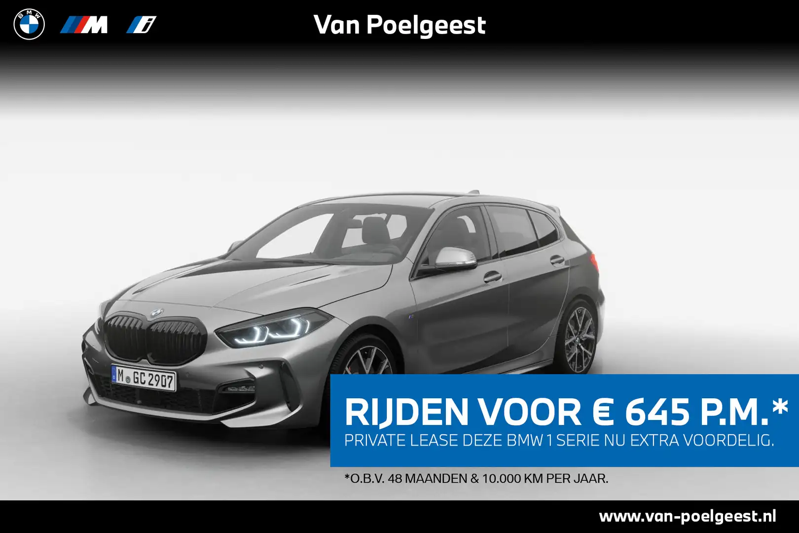 BMW 118 1 Serie 118i | M Sportpakket Pro | Parking Assista Grey - 1