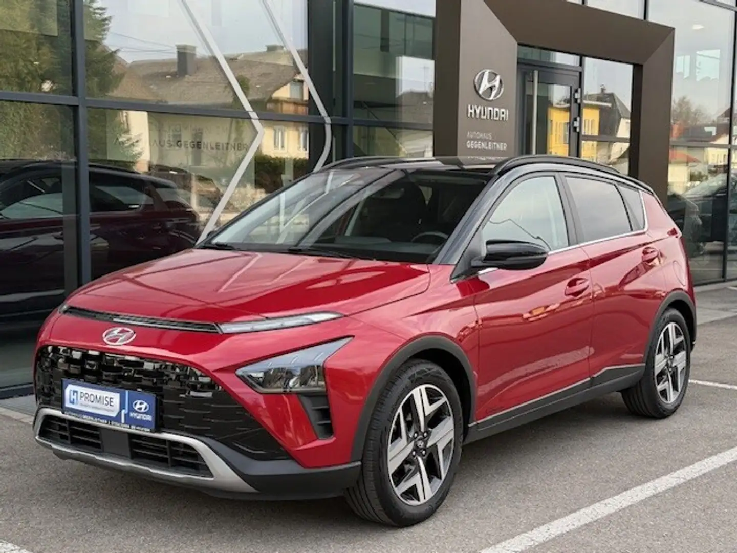 Hyundai BAYON Bayon 1,0 T-GDI Trend Line m. Anhängev. Rot - 1