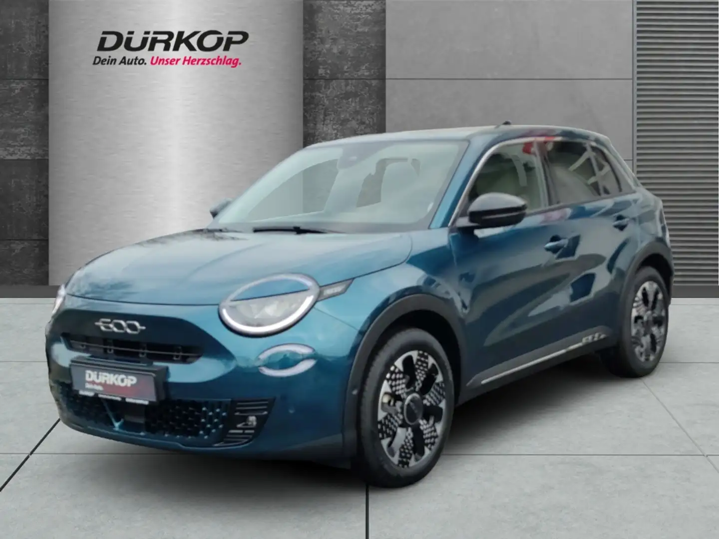 Fiat 600 La Prima 54kWh Kamera Parksensoren Sitzheizung Nav Grün - 1