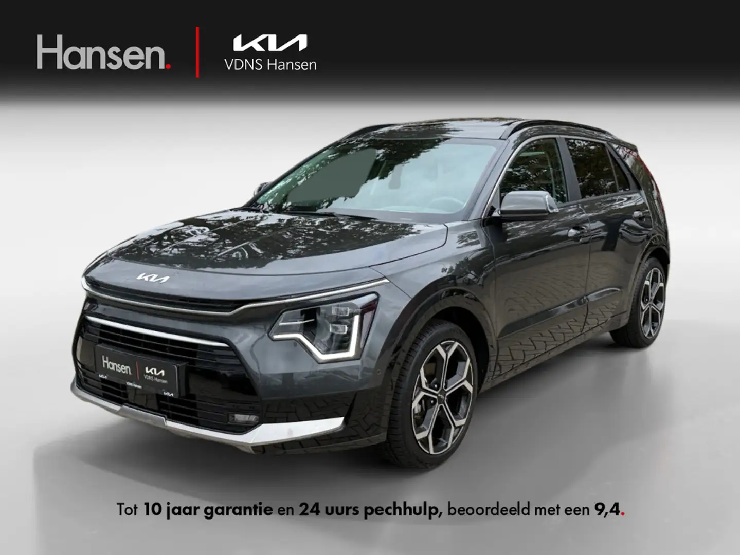Kia Niro 1.6 GDi HEV ExecutiveLine I Schuifdak I Leder I Ha Grijs - 1