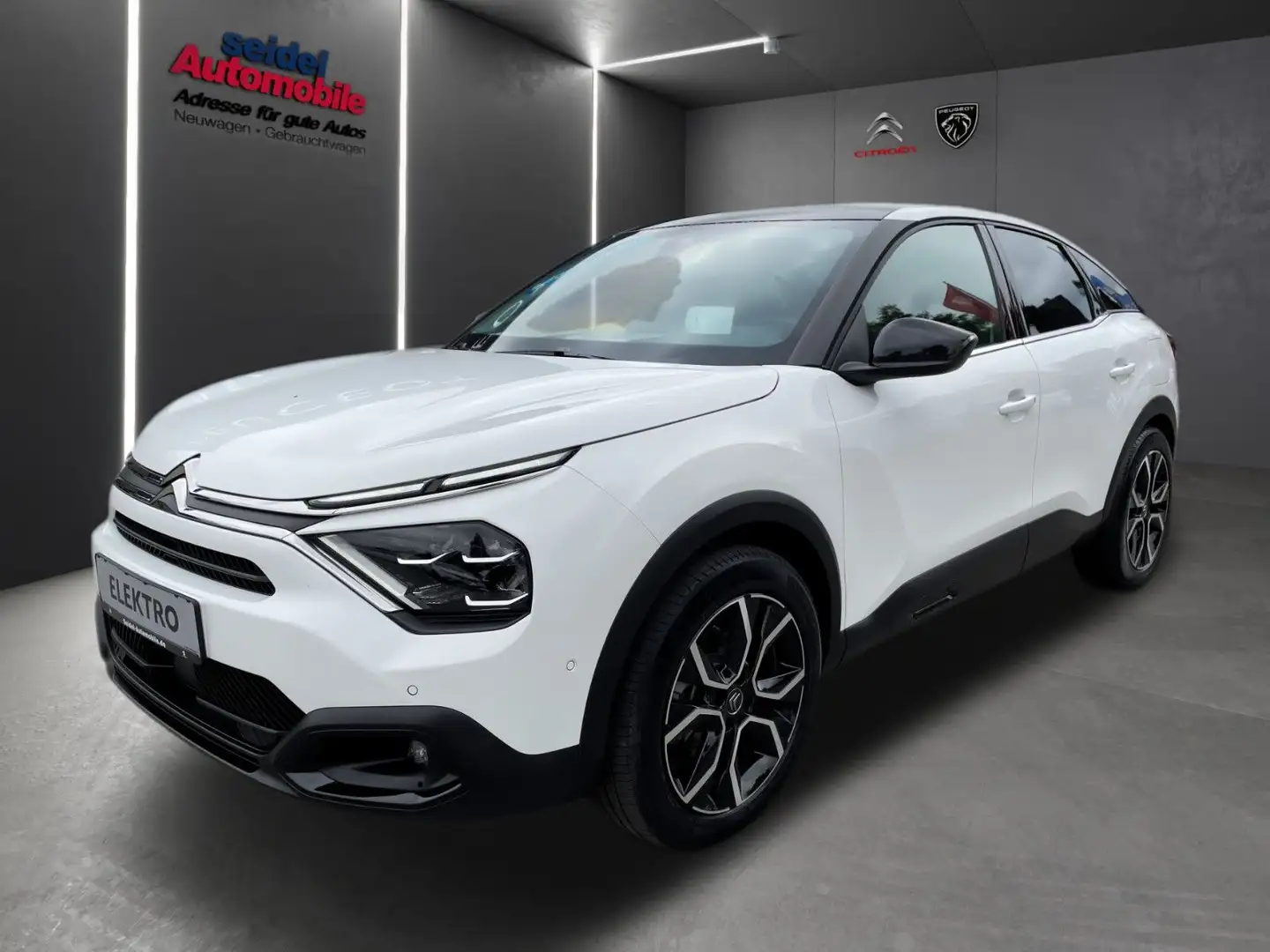 Citroen C4 E-C4 Elektromotor 136 SHINE viele Extras,neuw. Weiß - 1