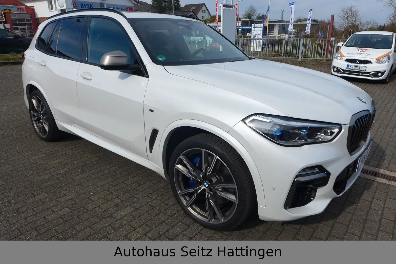 BMW X5 M50 - PANO-STANDH.-LASERLICHT-GARANTIE-LEDER Blanc - 2