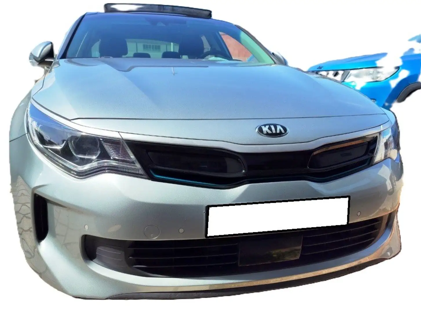 Kia Optima Optima 2.0 GDi 205 ch Hyb Rech BVA6 Premium Argent - 2