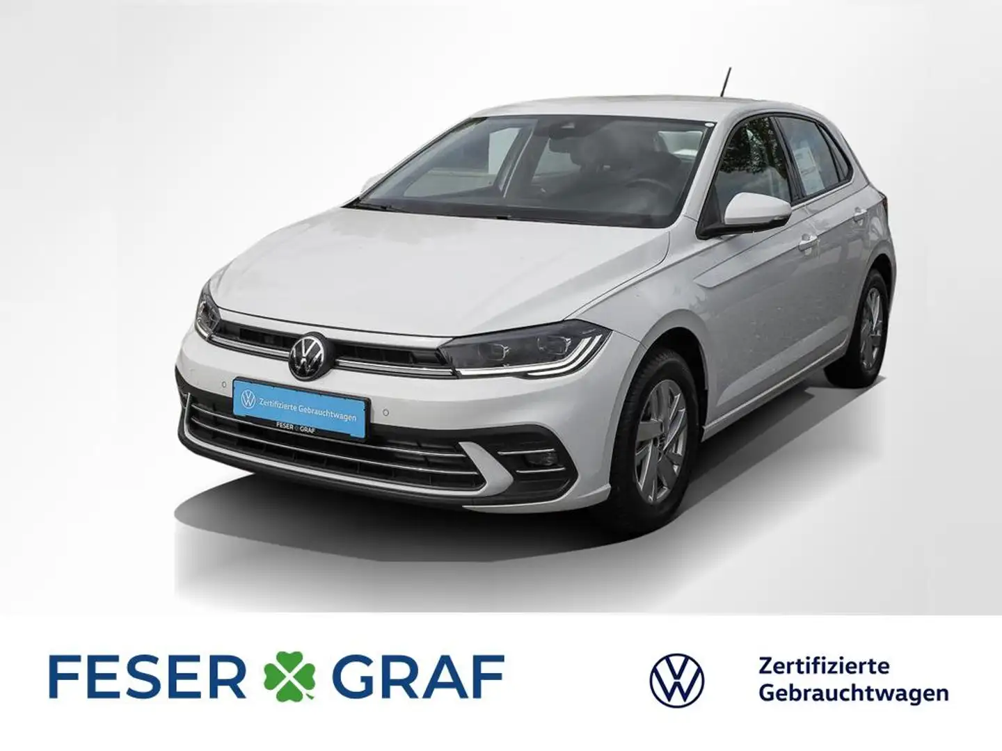 Volkswagen Polo 1.0 TSI Style DSG Matrix Navi PDC Sitzh. Bianco - 1