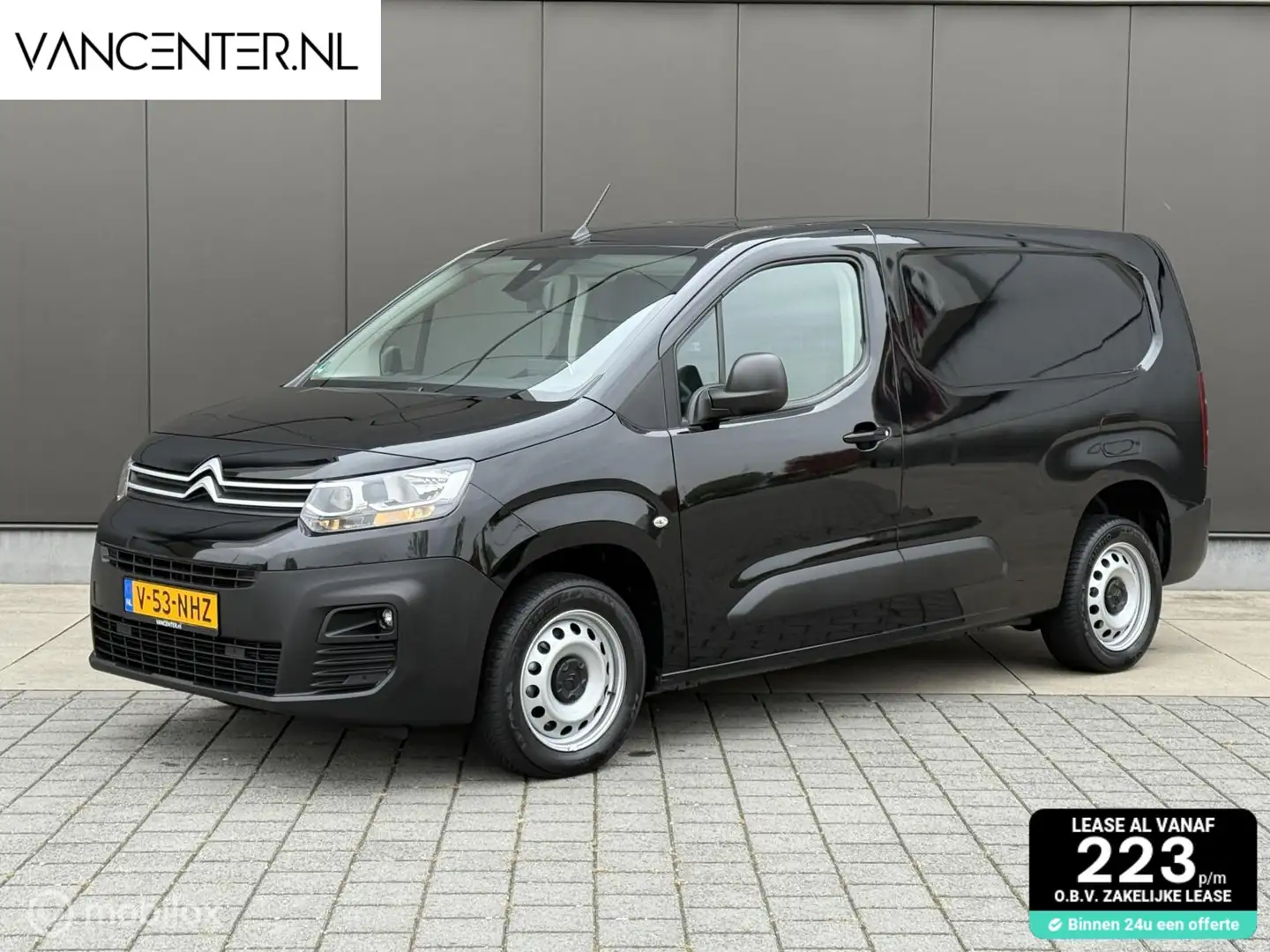 Citroen Berlingo bestel 1.5 BlueHDI Club XL Zwart - 1