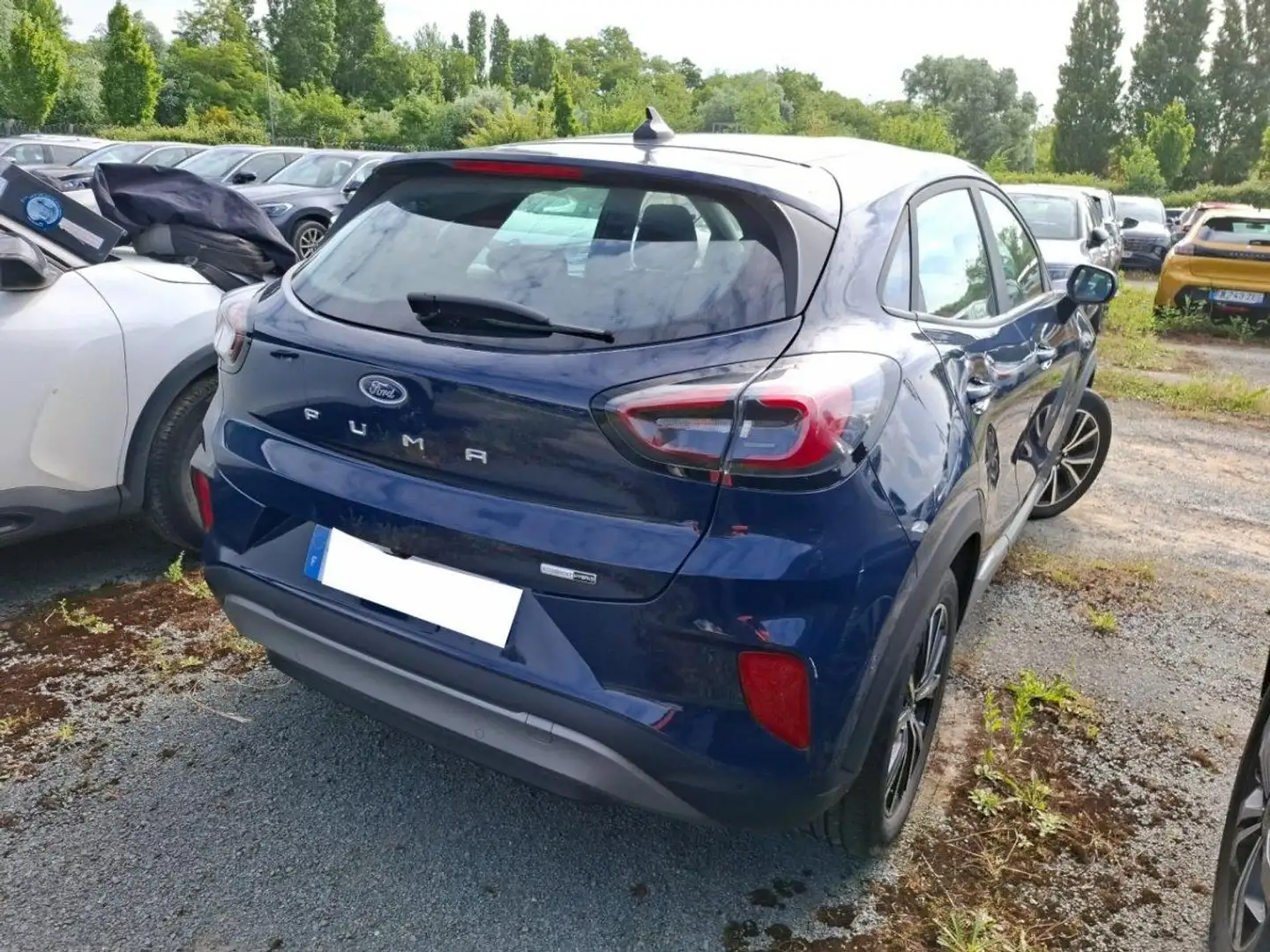 Ford Puma 1.0 EcoBoost mHEV 125 Titanium Business Bleu - 2